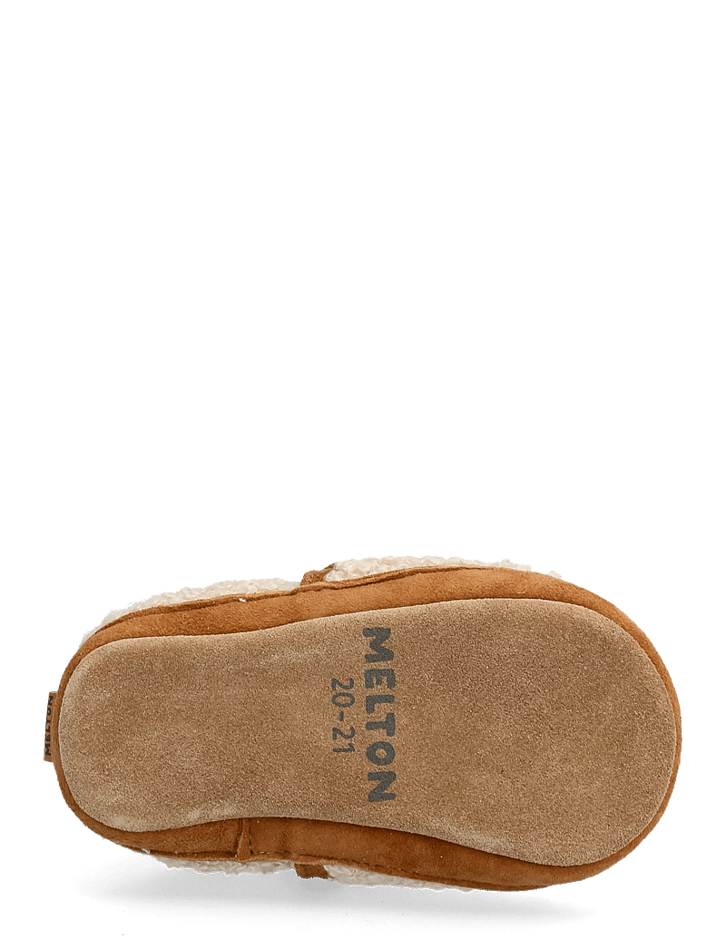 Melton - Fuzzy teddy slippers - oxford tan - 4