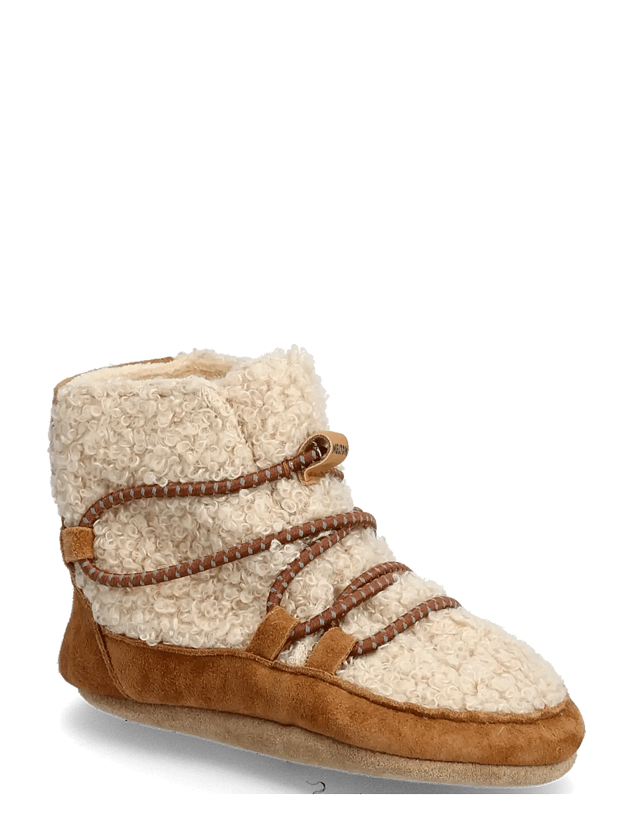 Melton - Hiking teddy boots - inneskor - oxford tan - 0