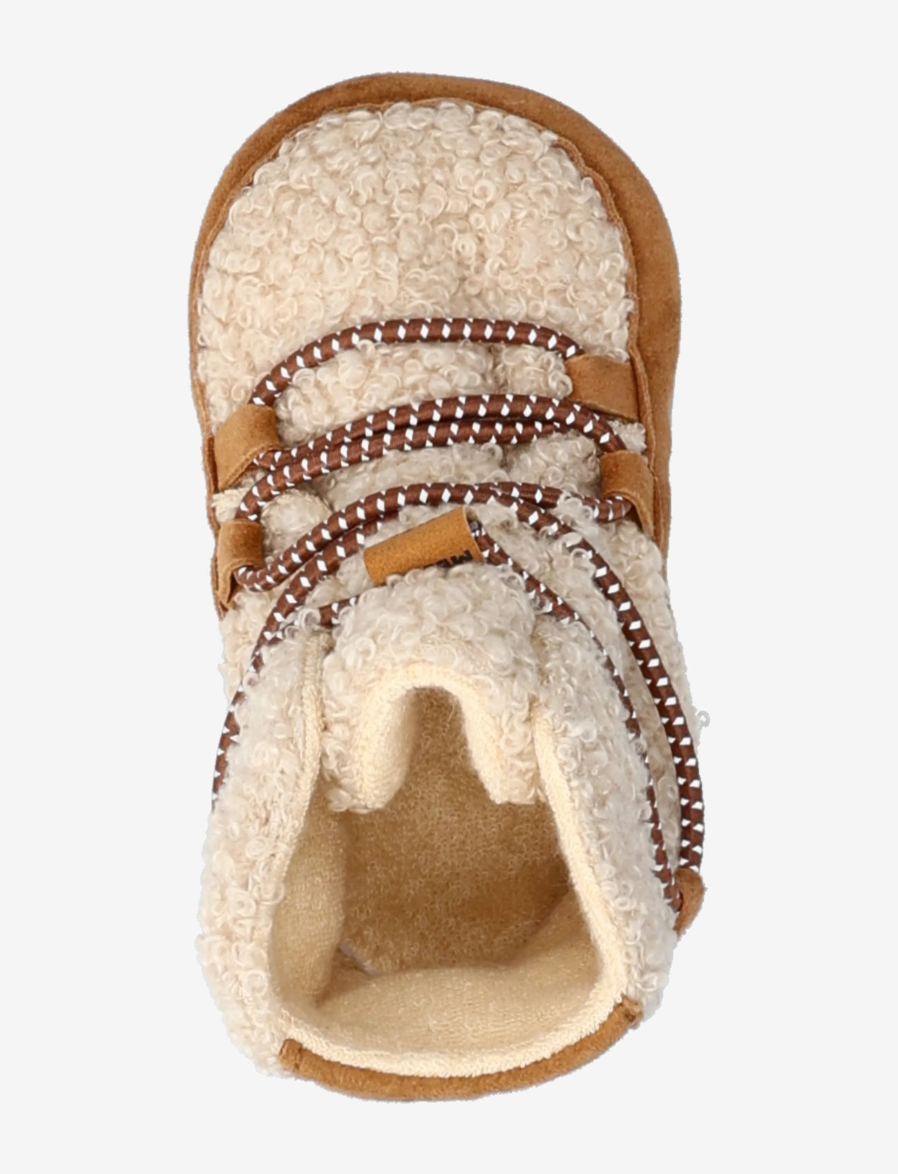Melton - Hiking teddy boots - slippers - oxford tan - 3