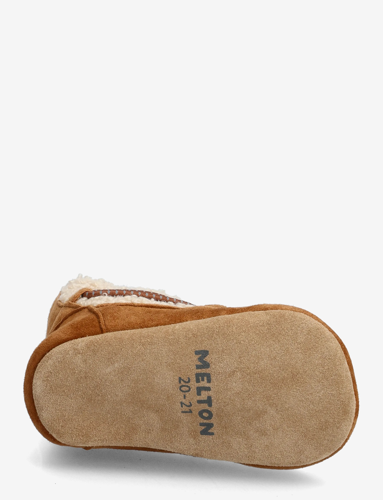 Melton - Hiking teddy boots - slippers - oxford tan - 4