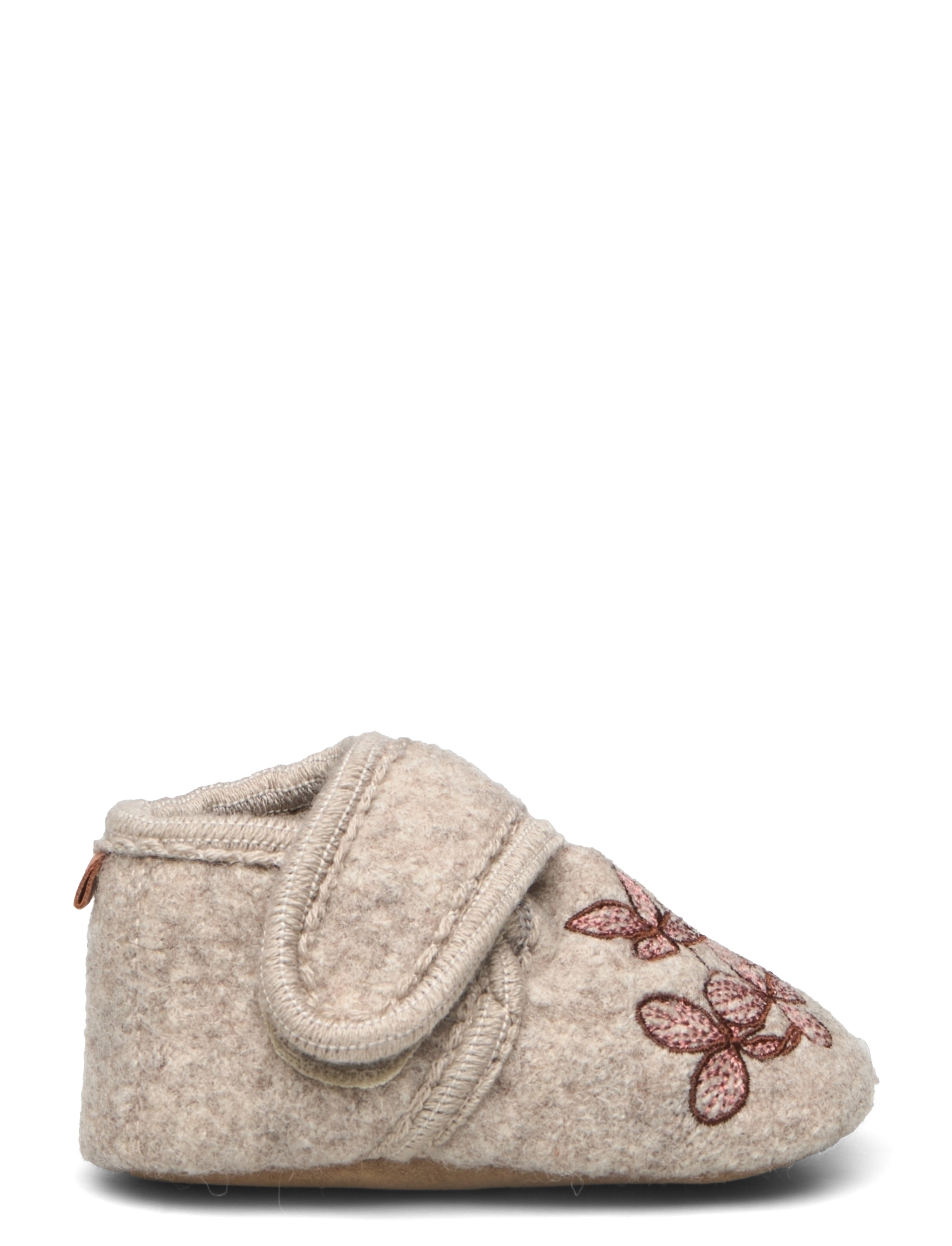 Melton - Hortensia wool slippers - beige melange - 1