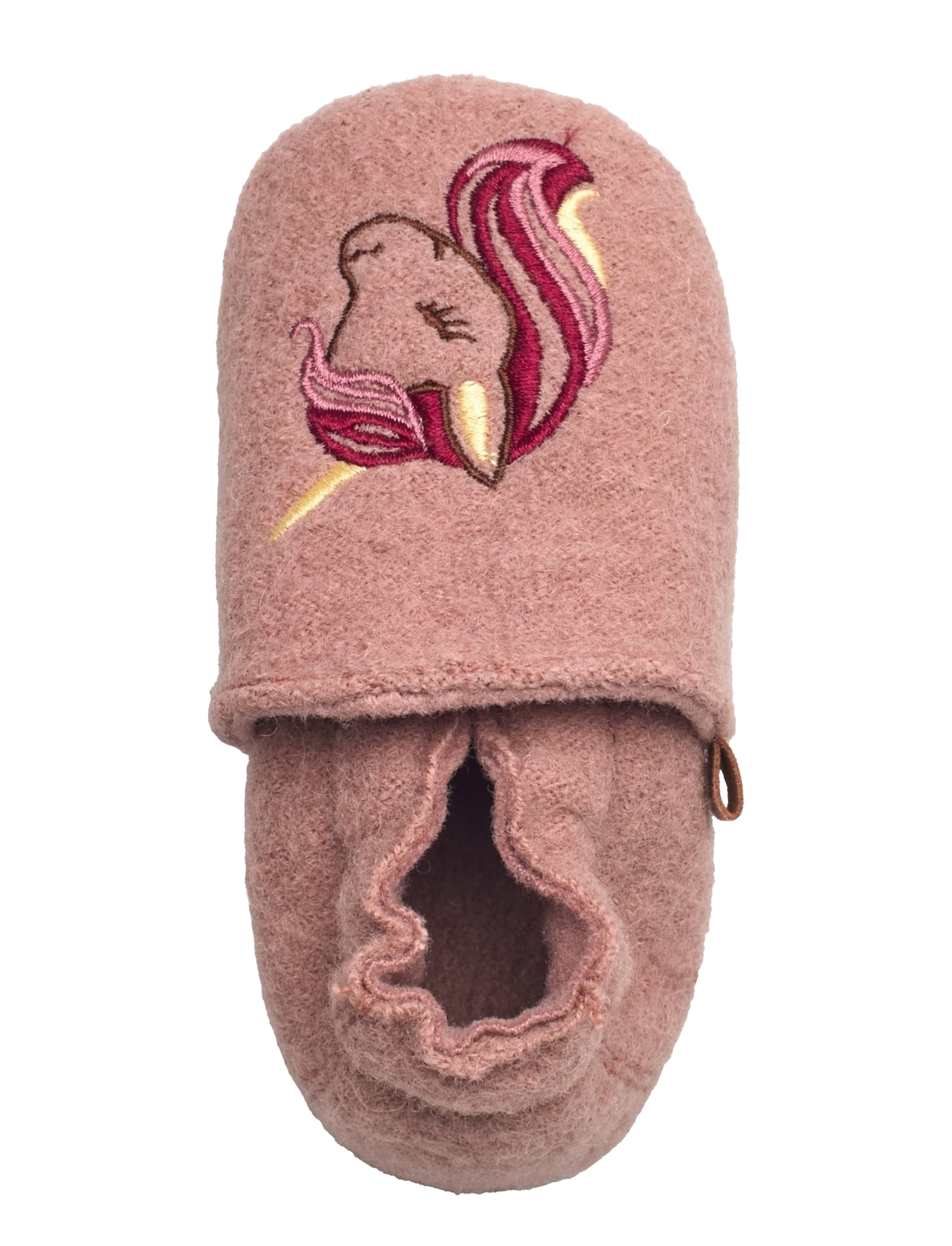 Melton - Unicorn wool slippers - fawn - 3