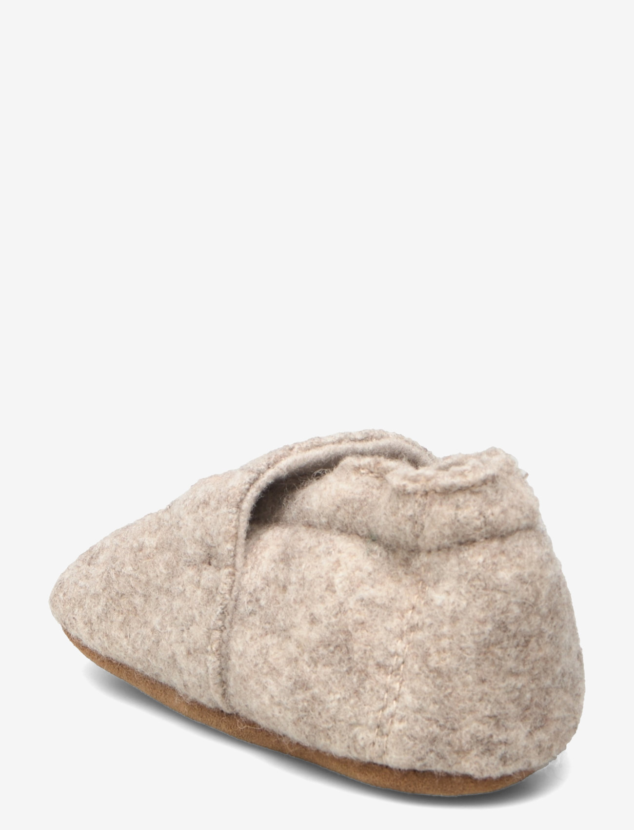 Melton - Universe wool slippers - beige melange - 2