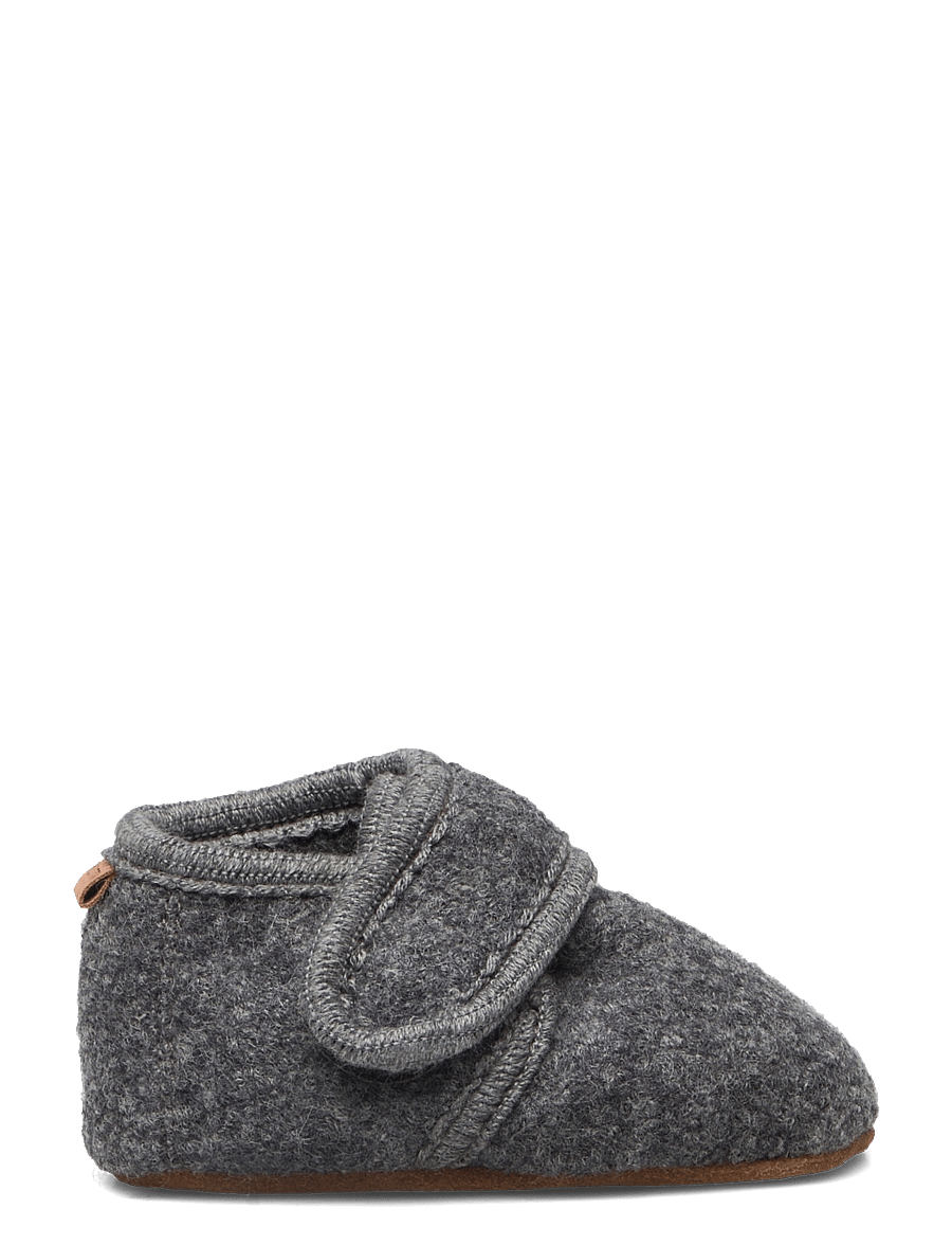 Melton - Classic wool slippers - beebipapud - antracite - 1