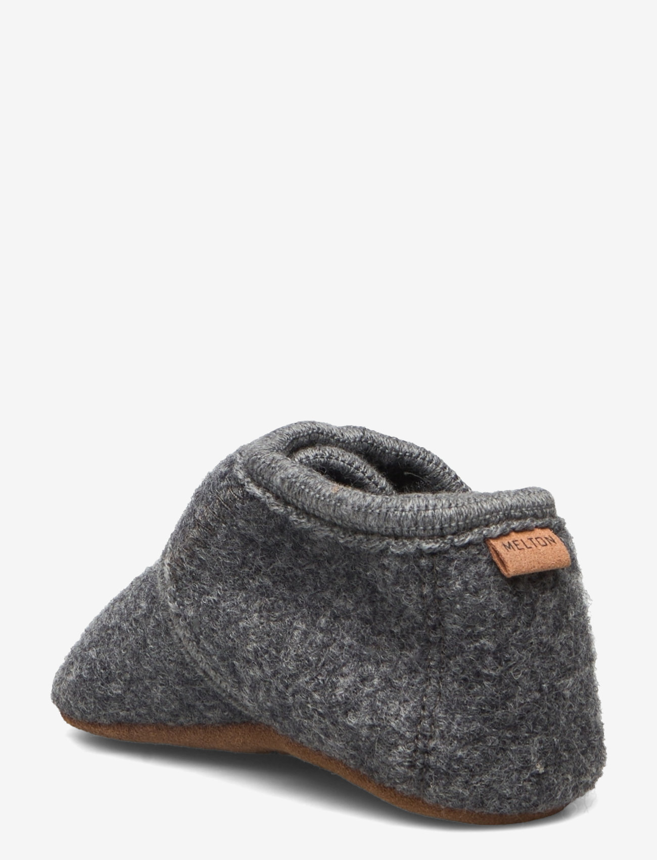 Melton - Classic wool slippers - babystrikstøvler - antracite - 2