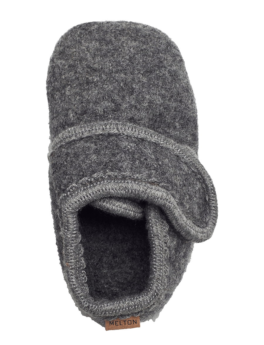 Melton - Classic wool slippers - beebipapud - antracite - 3