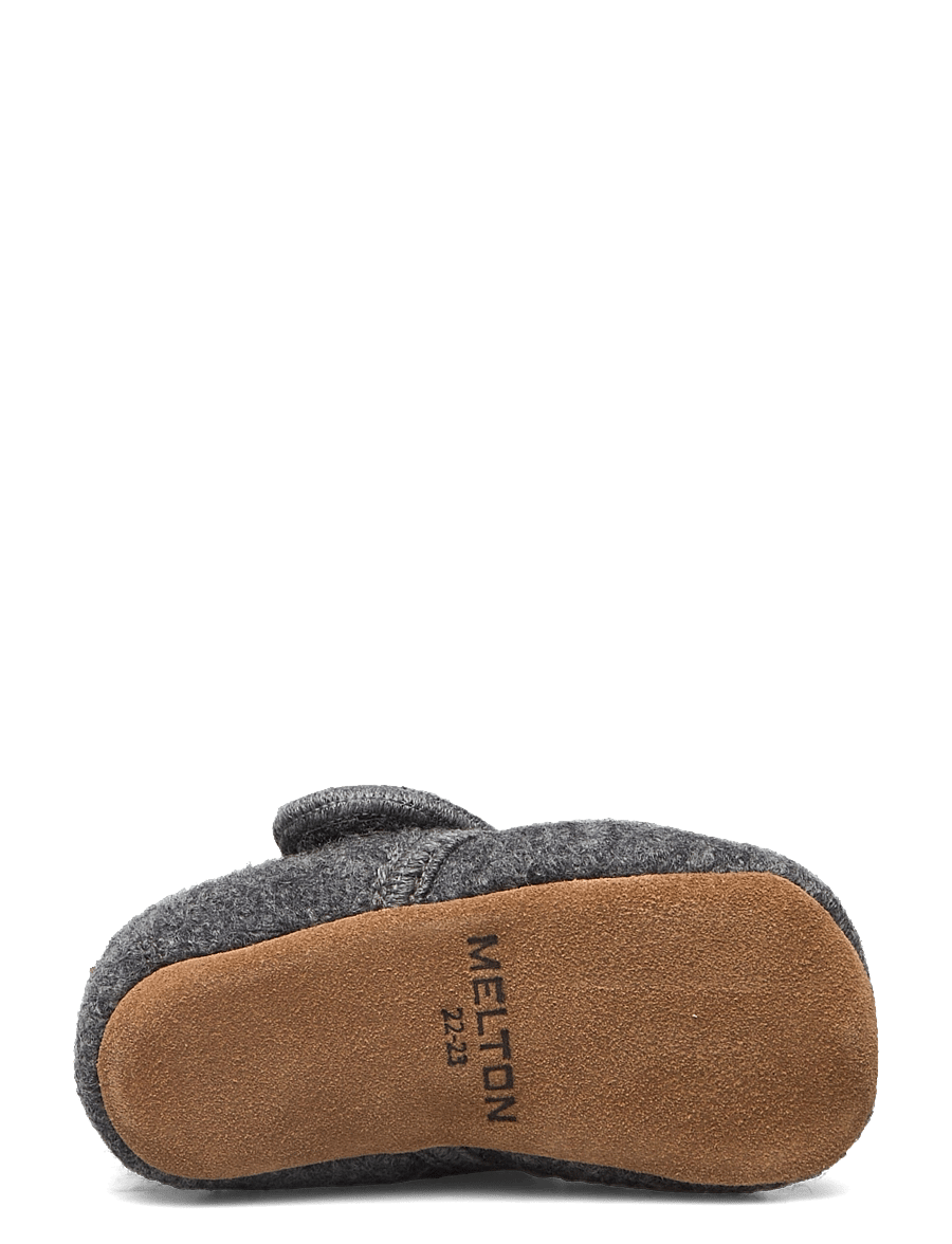 Melton - Classic wool slippers - beebipapud - antracite - 4
