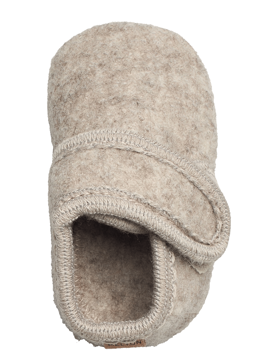Melton - Classic wool slippers - chaussons pour bébés - beige melange - 3