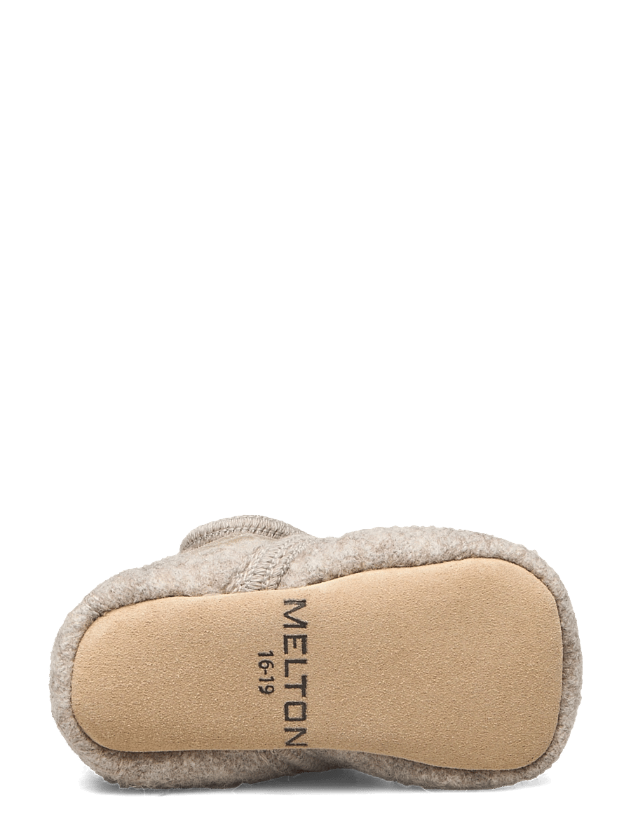 Melton - Classic wool slippers - chaussons pour bébés - beige melange - 4
