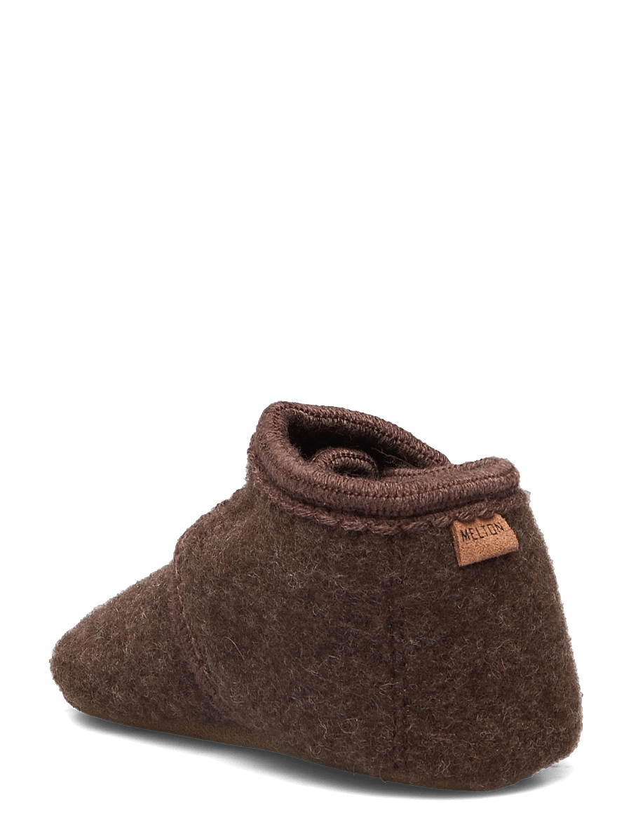 Melton - Classic wool slippers - beebipapud - denver melange - 2