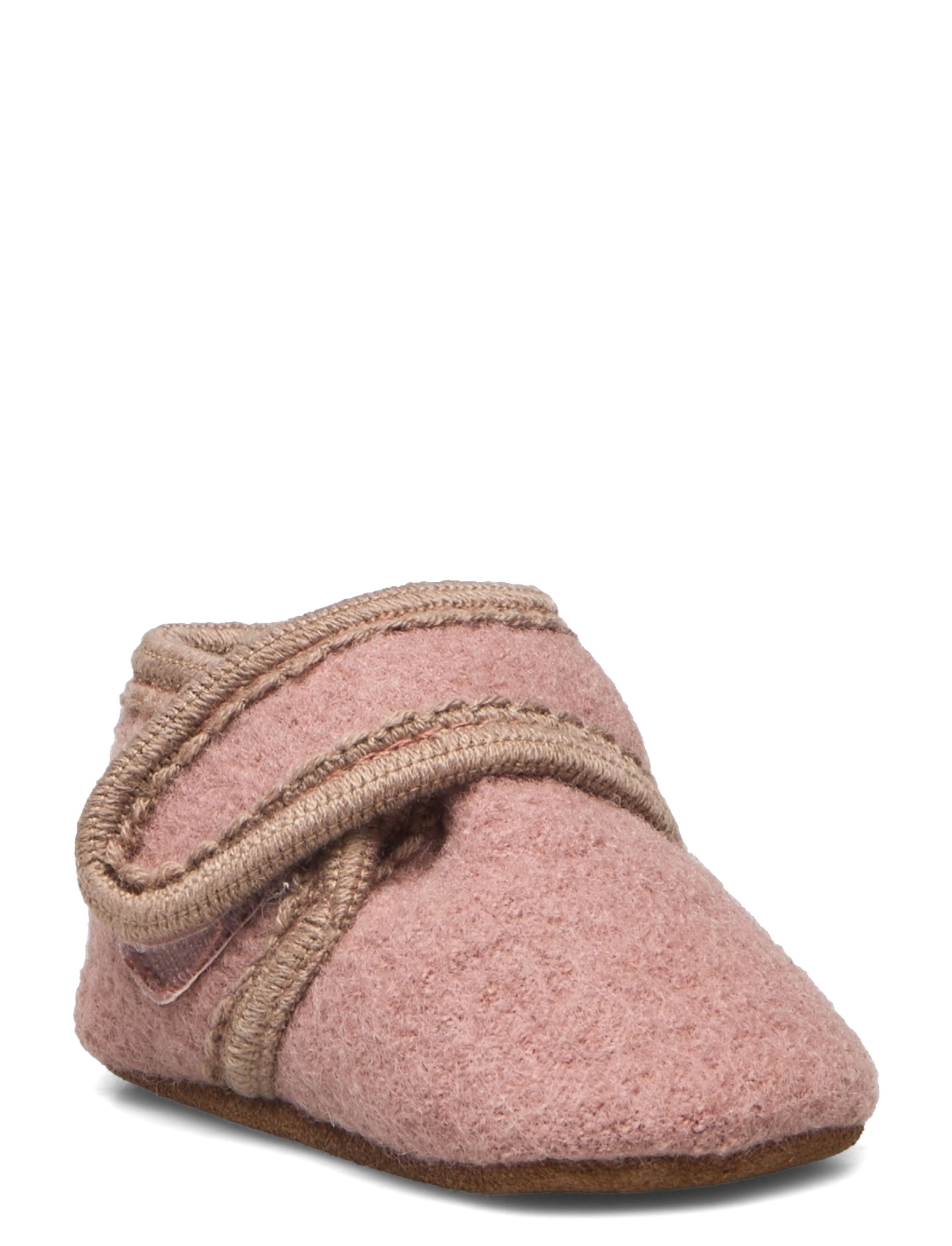MELTON Klassisch Wolle Hausschuhe Pink - 16/19 - Kinder