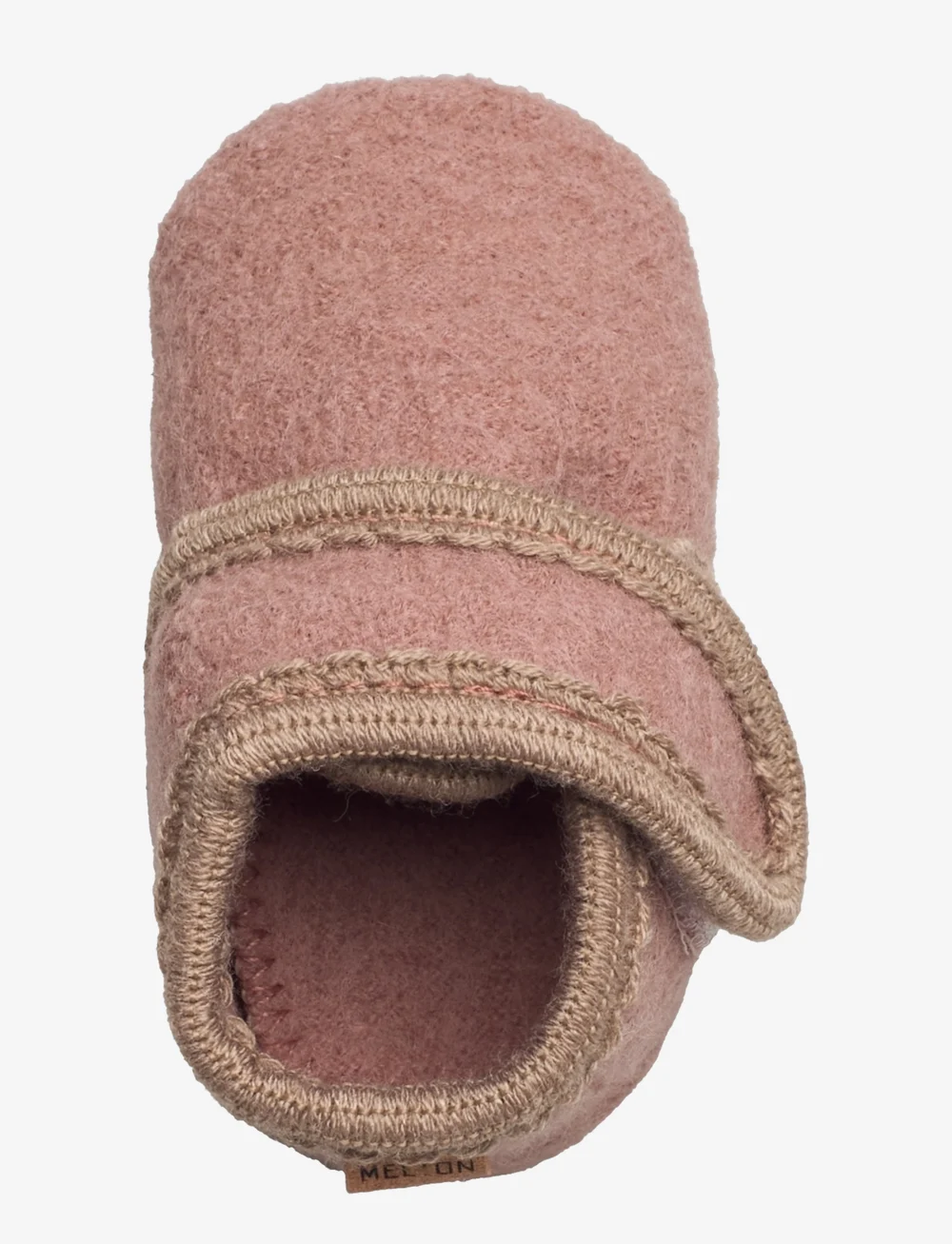 Melton - Classic wool slippers - beebisaapad - fawn - 3