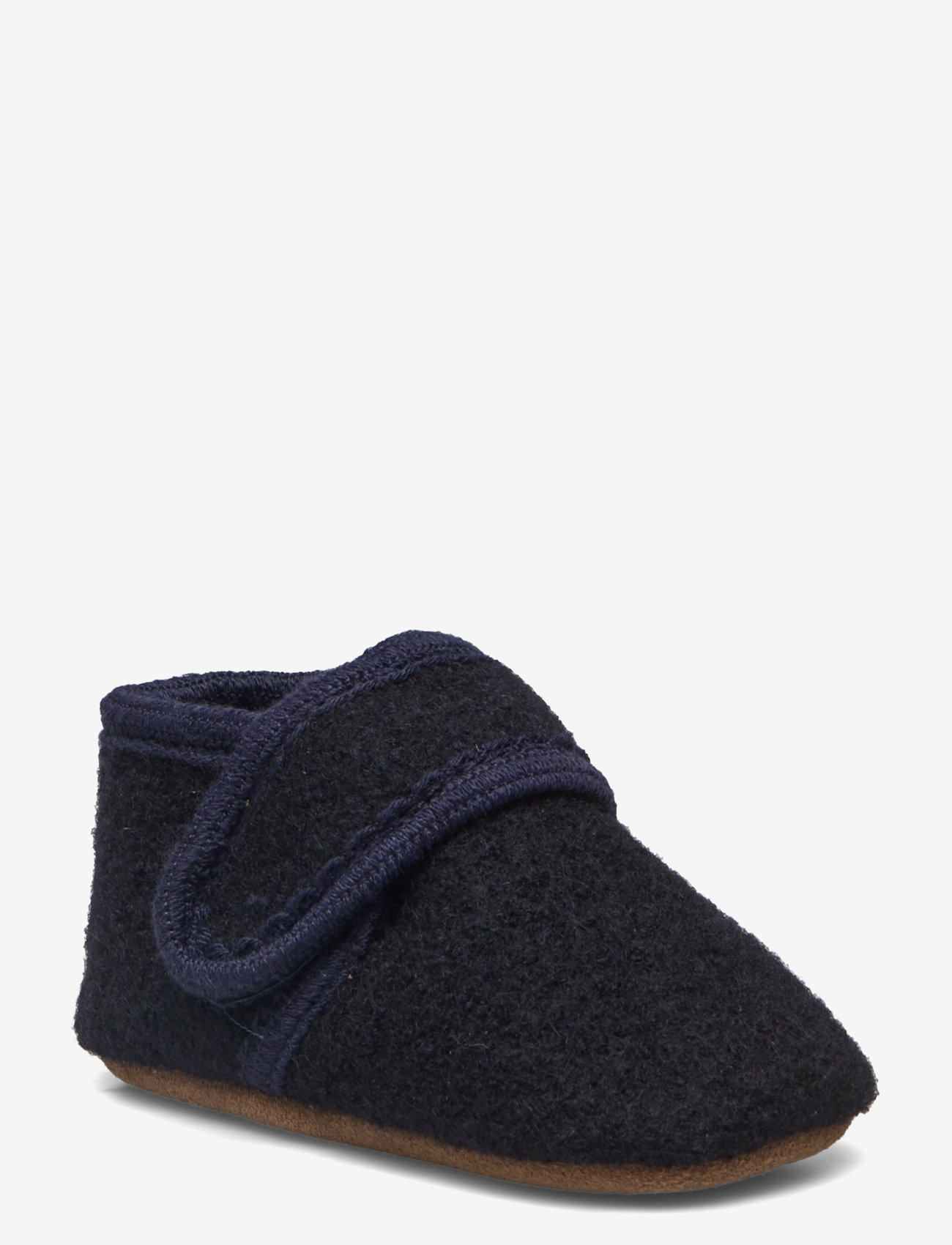Melton - Classic wool slippers - beebisaapad - marine - 0