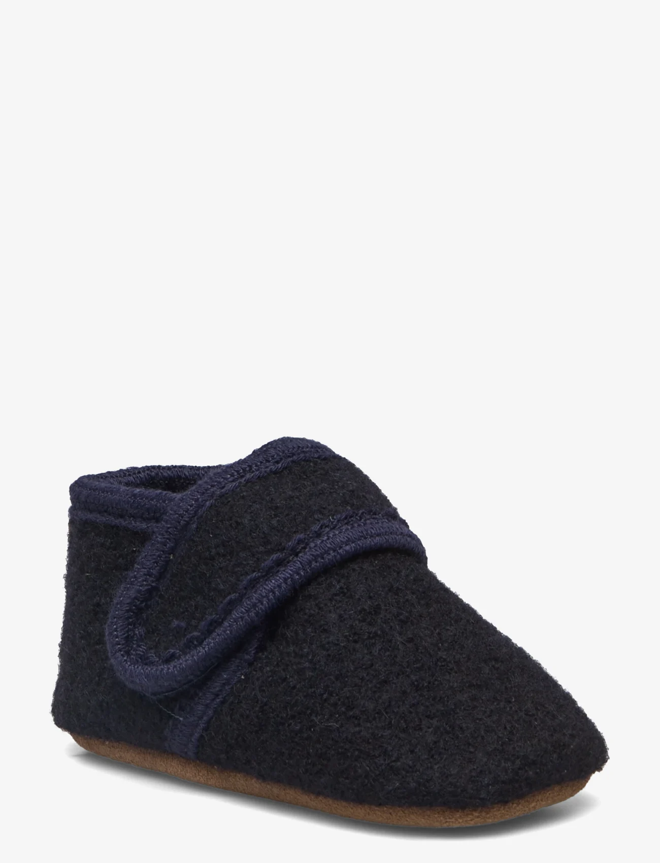 Melton - Classic wool slippers - lowest prices - marine - 0