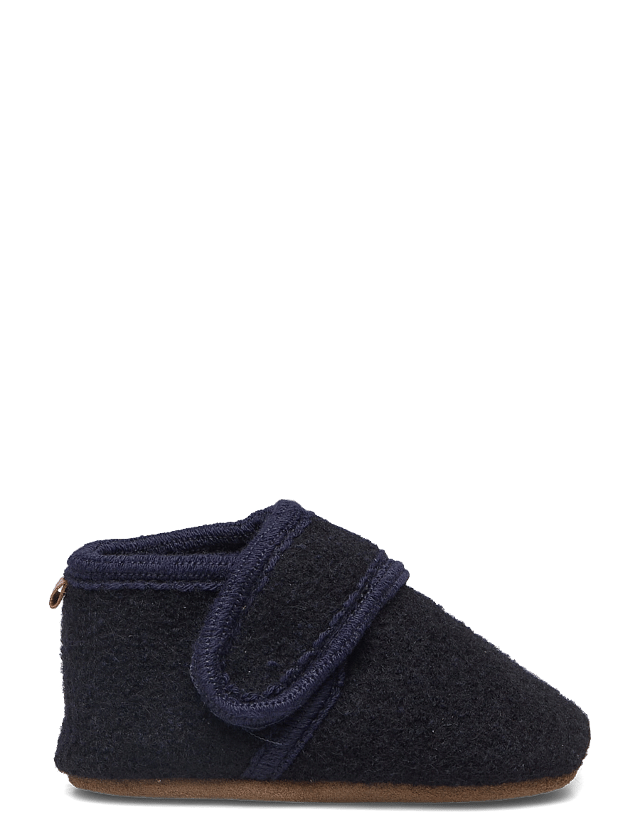 Melton - Classic wool slippers - beebipapud - marine - 1