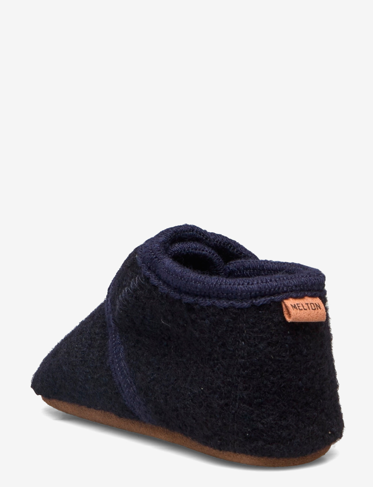 Melton - Classic wool slippers - beebisaapad - marine - 2