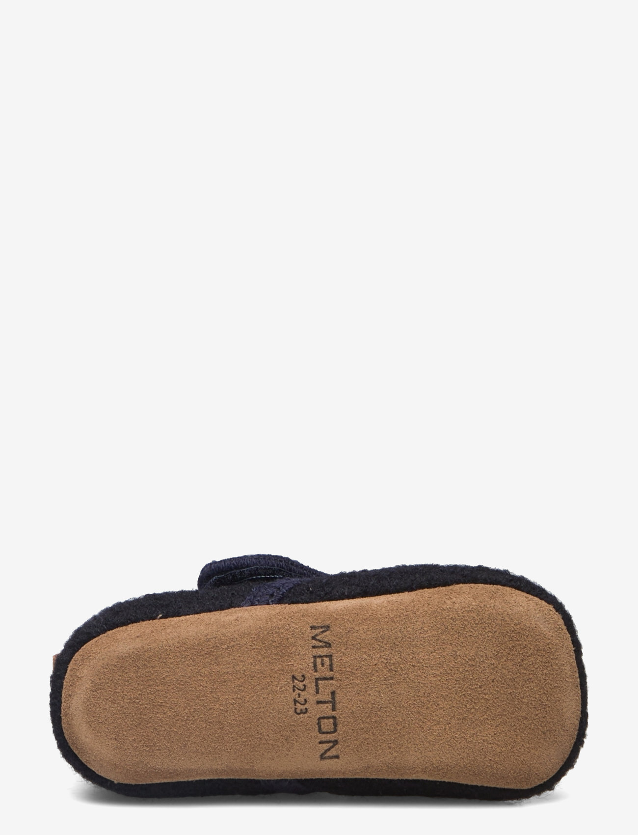 Melton - Classic wool slippers - beebisaapad - marine - 4