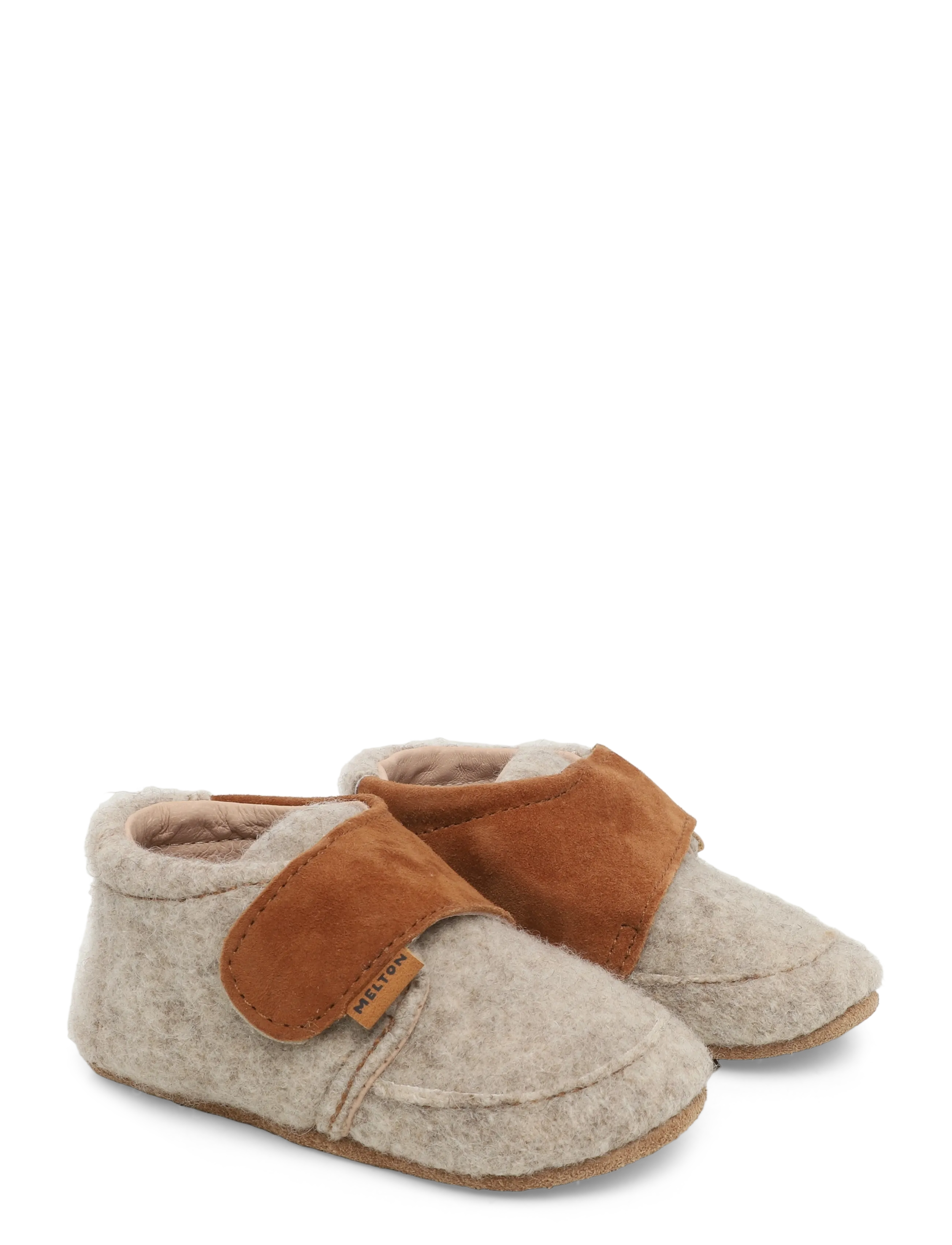 Melton - Cosy wool slippers - inneskor - beige melange - 1