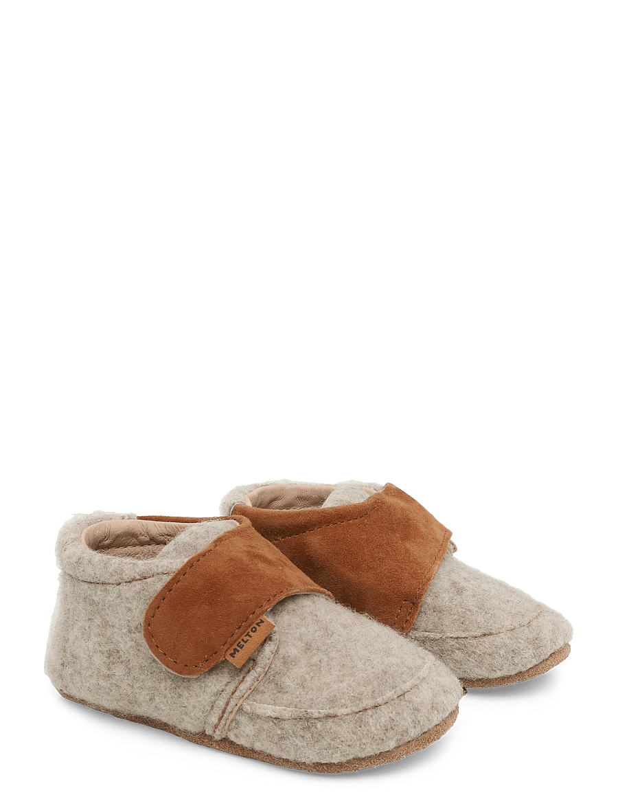 Melton - Cosy wool slippers - inneskor - beige melange - 1