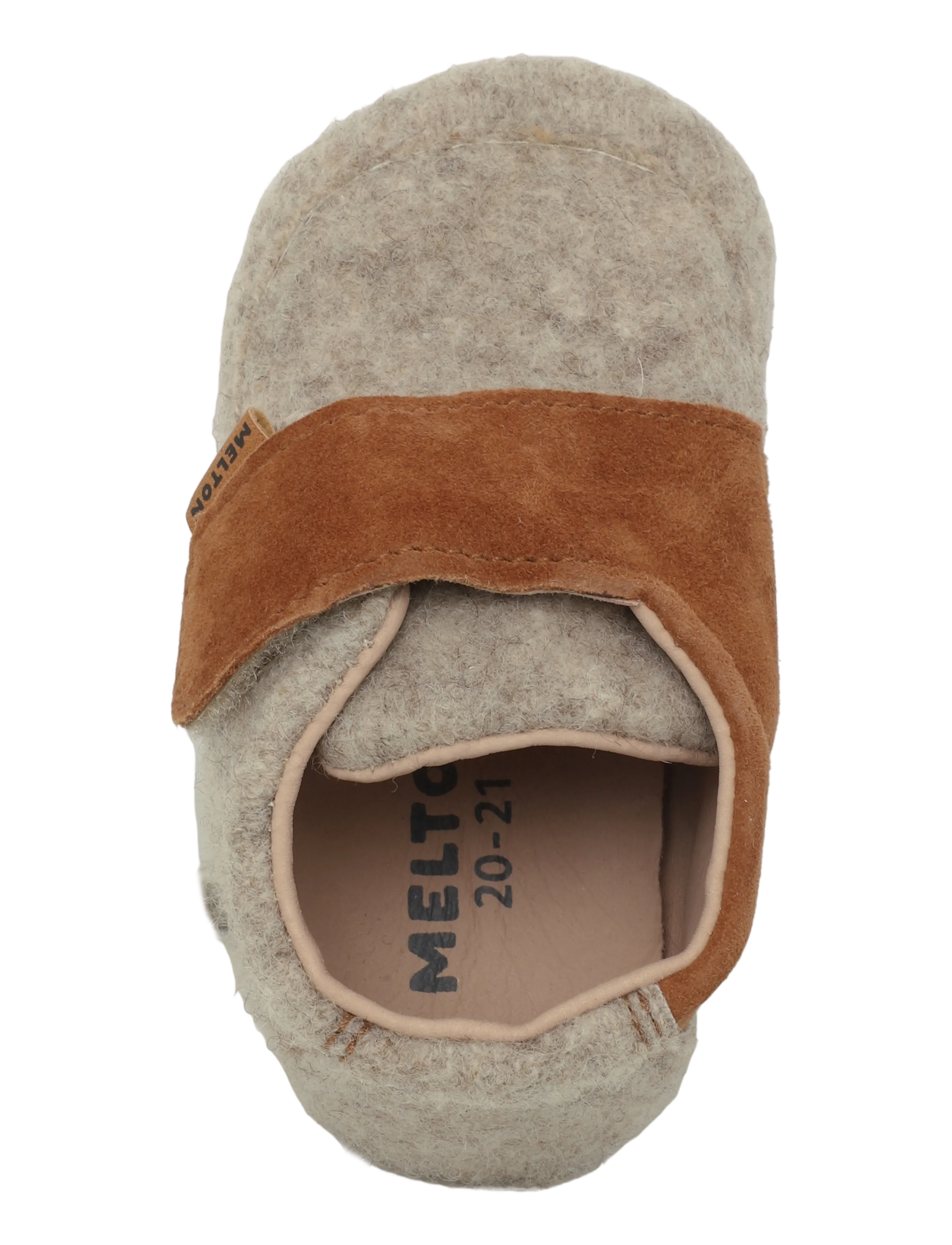 Melton - Cosy wool slippers - inneskor - beige melange - 2