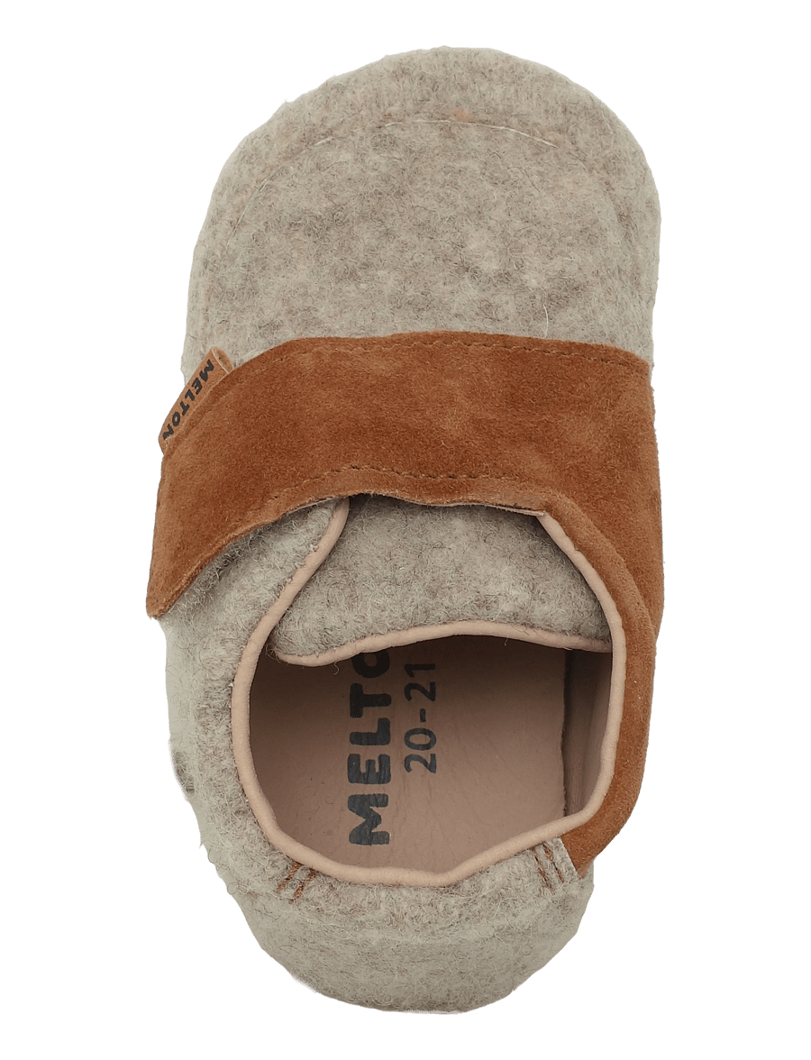 Melton - Cosy wool slippers - inneskor - beige melange - 2