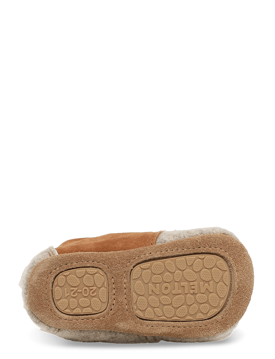 Melton - Cosy wool slippers - inneskor - beige melange - 3