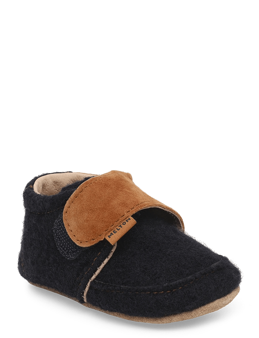 Melton - Cosy wool slippers - inneskor - marine - 0