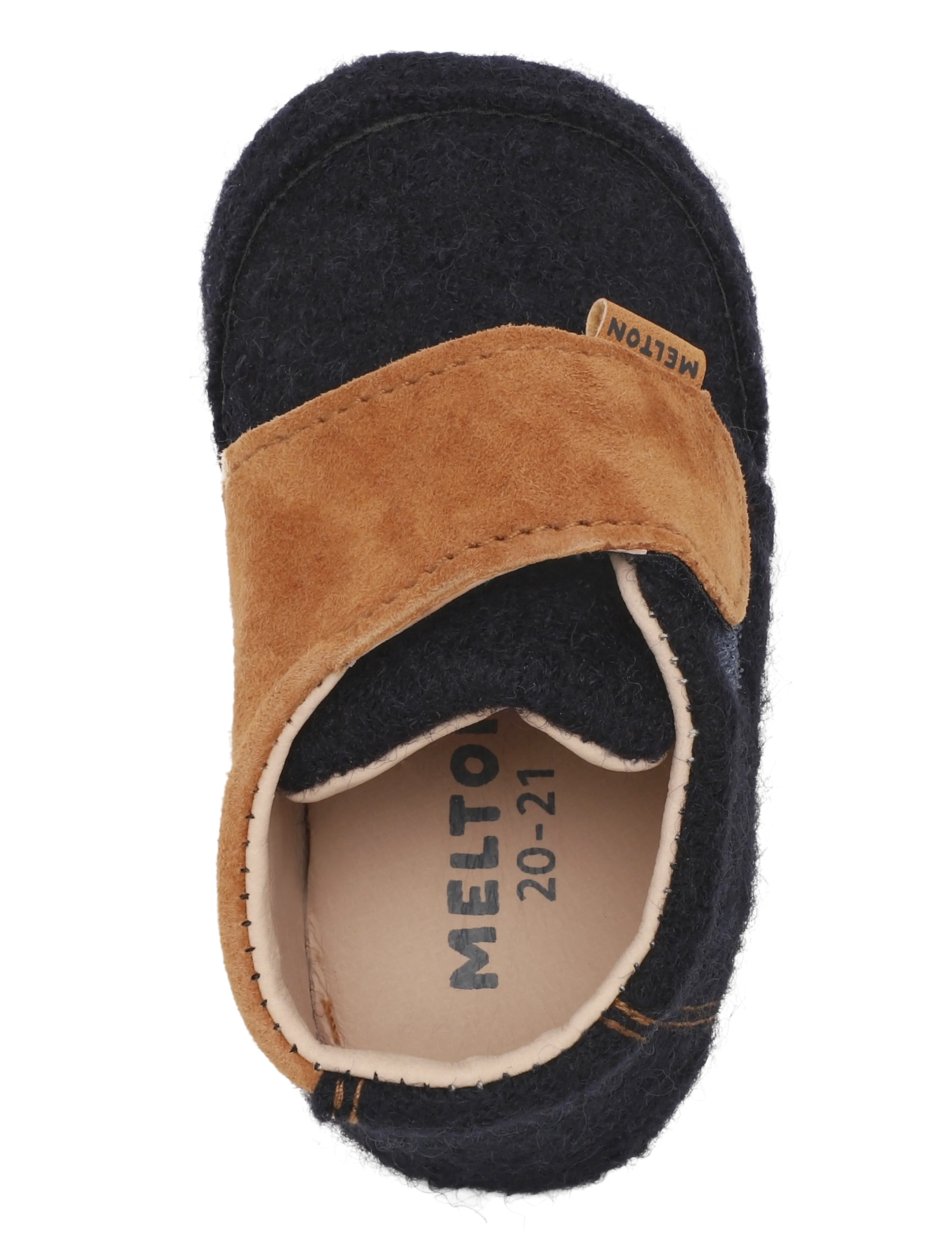 Melton - Cosy wool slippers - inneskor - marine - 3