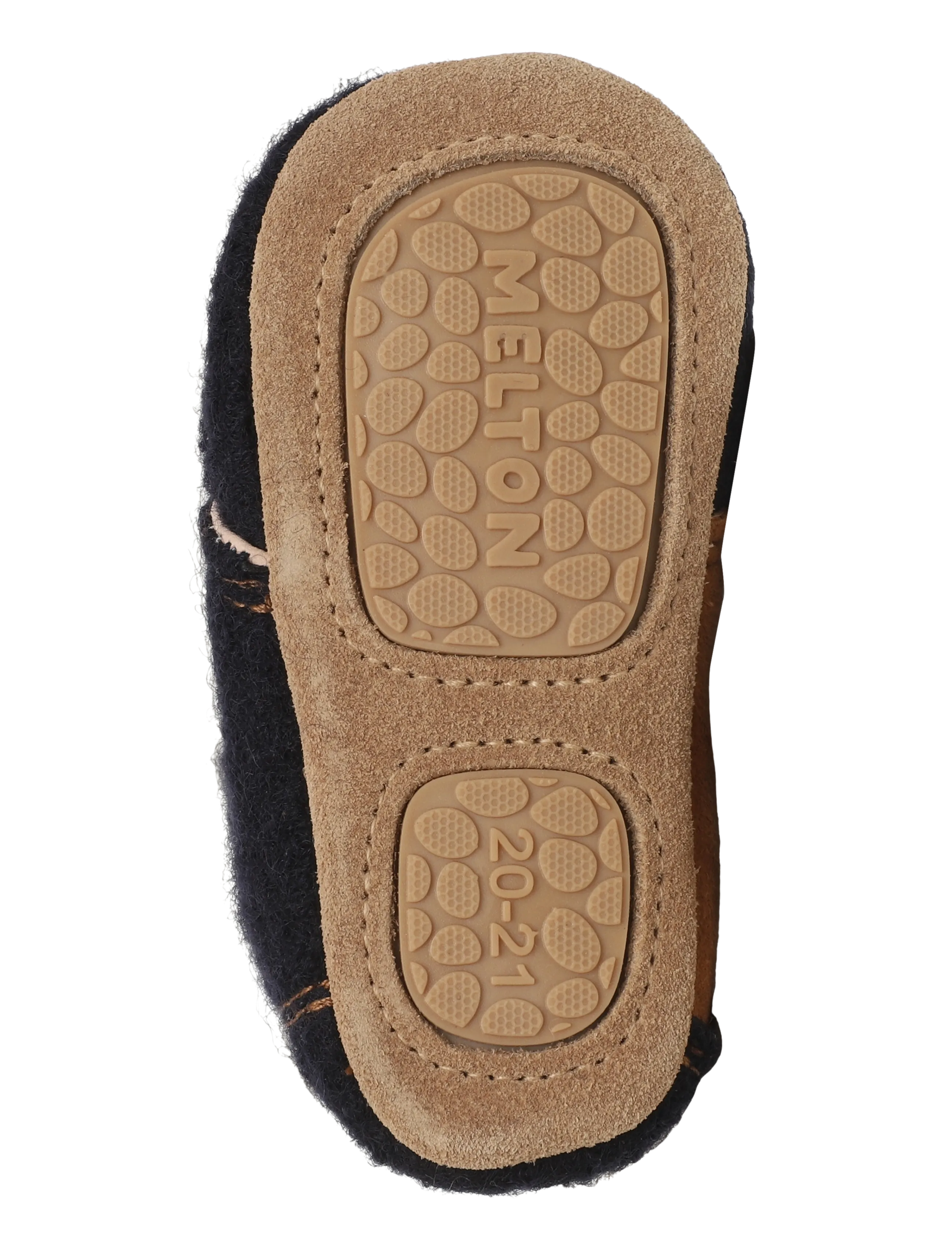 Melton - Cosy wool slippers - inneskor - marine - 4