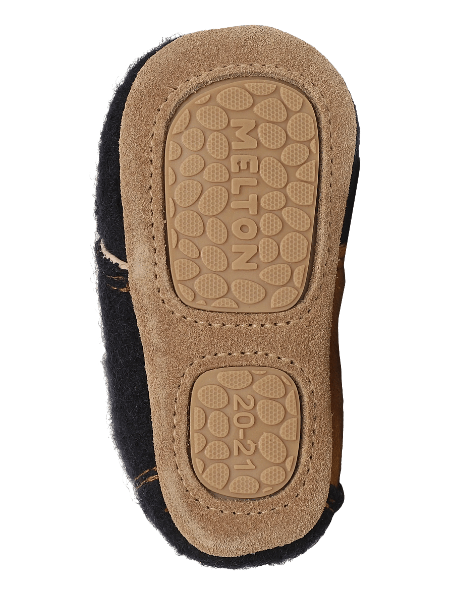 Melton - Cosy wool slippers - inneskor - marine - 4