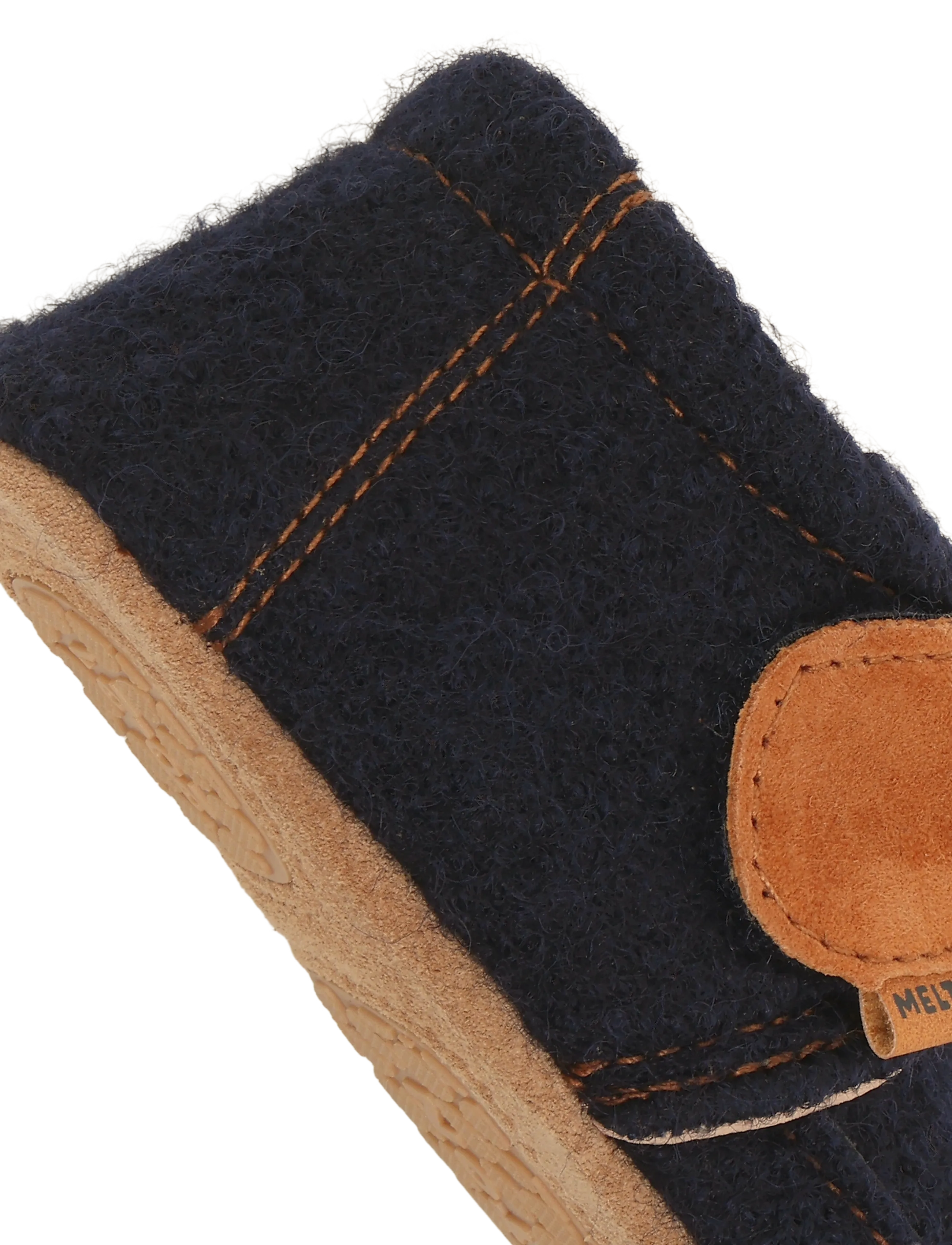 Melton - Cosy wool slippers - inneskor - marine - 5