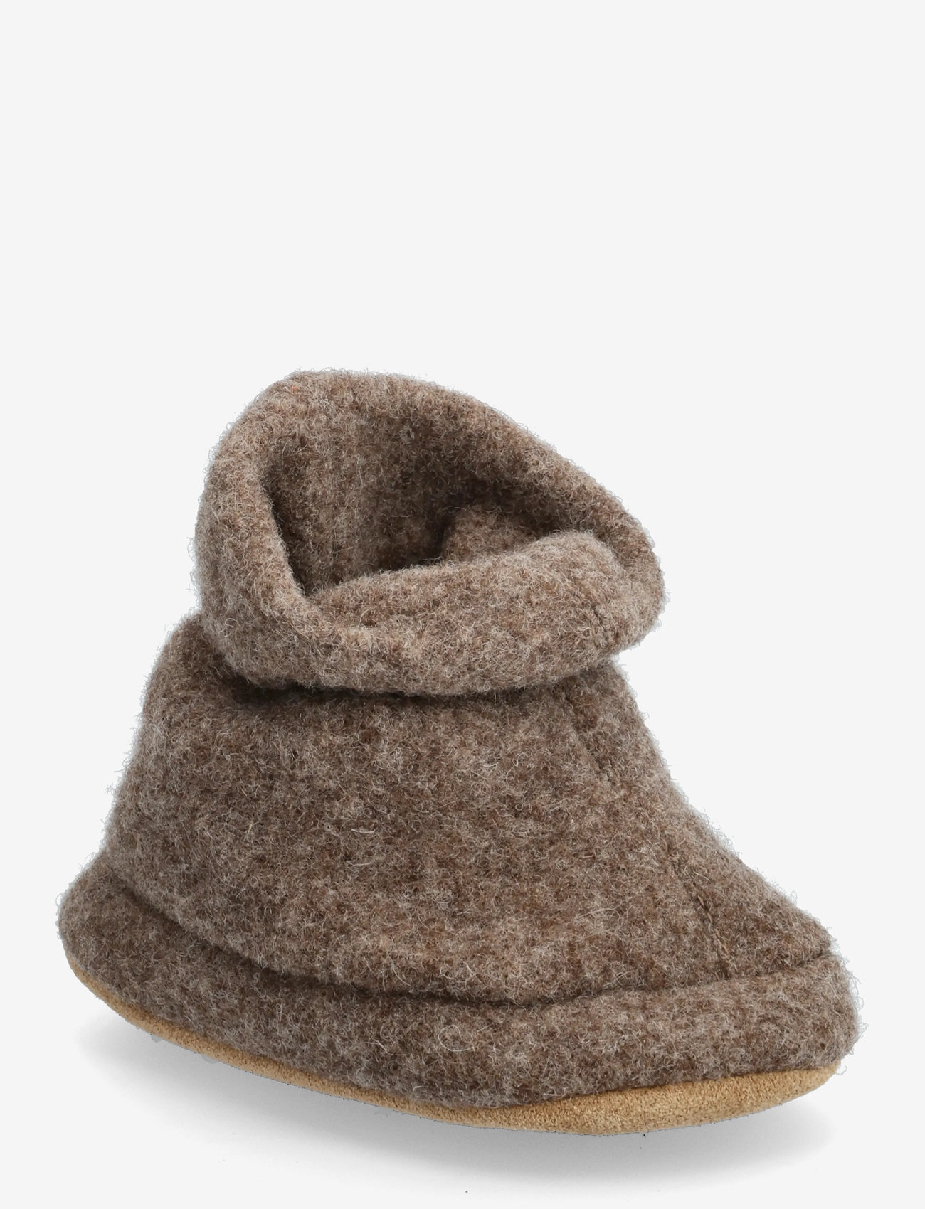 Melton - Wolly textile slippers - hjemmesko - denver melange - 0