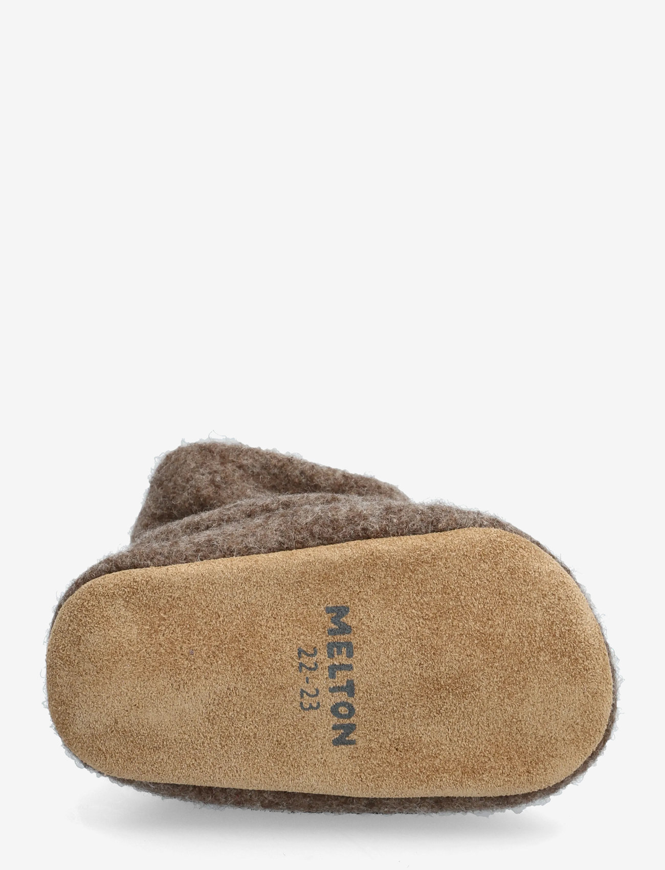 Melton - Wolly textile slippers - hjemmesko - denver melange - 4
