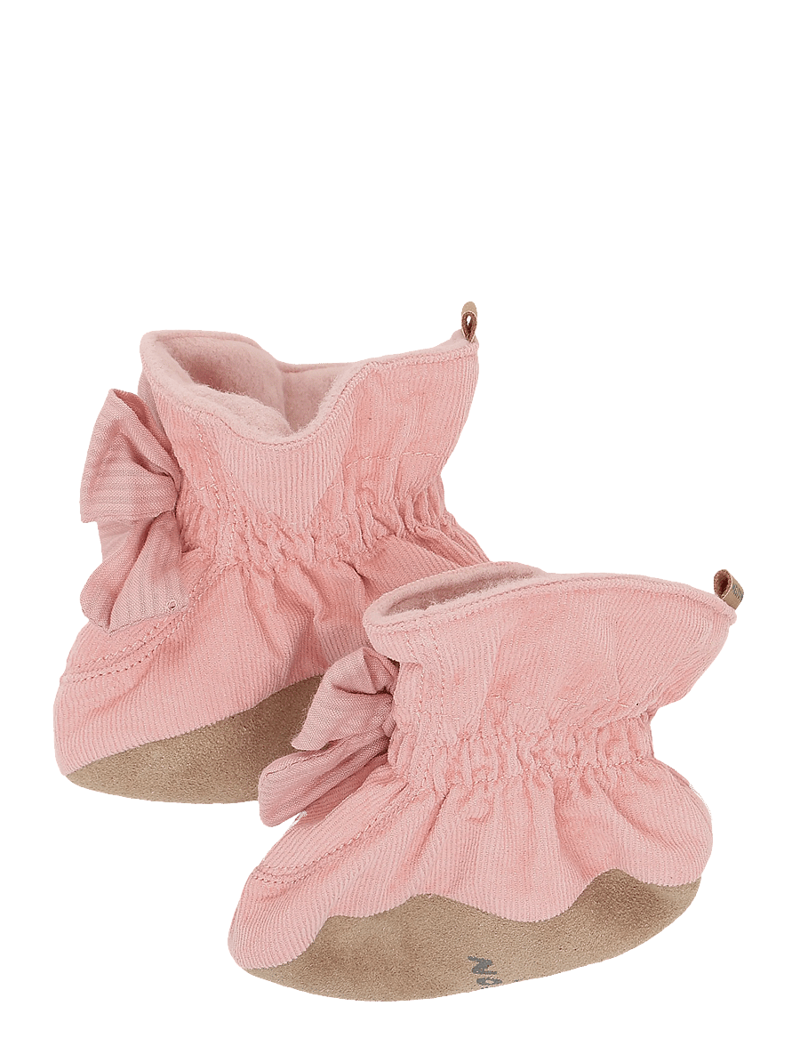 Melton - Bow textile slippers - rose dawn - 0
