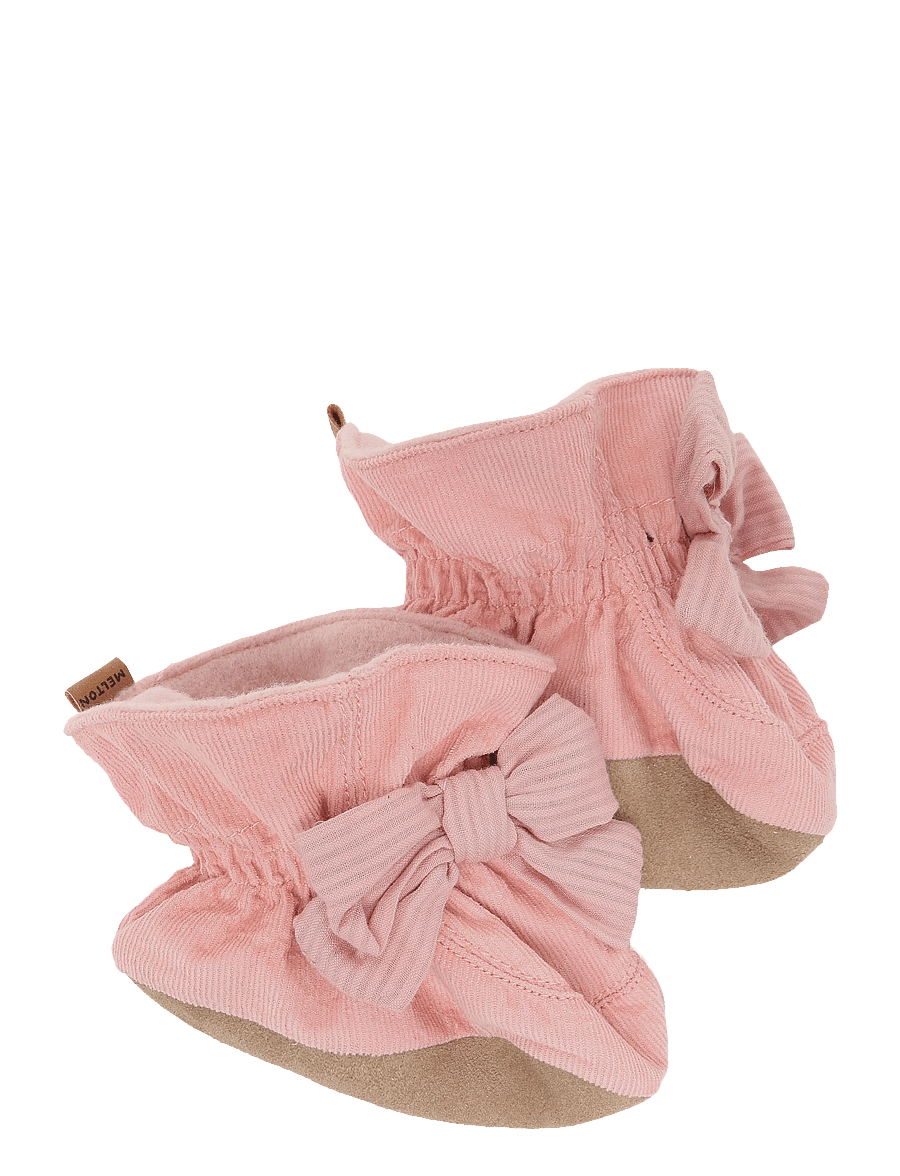 Melton - Bow textile slippers - rose dawn - 1