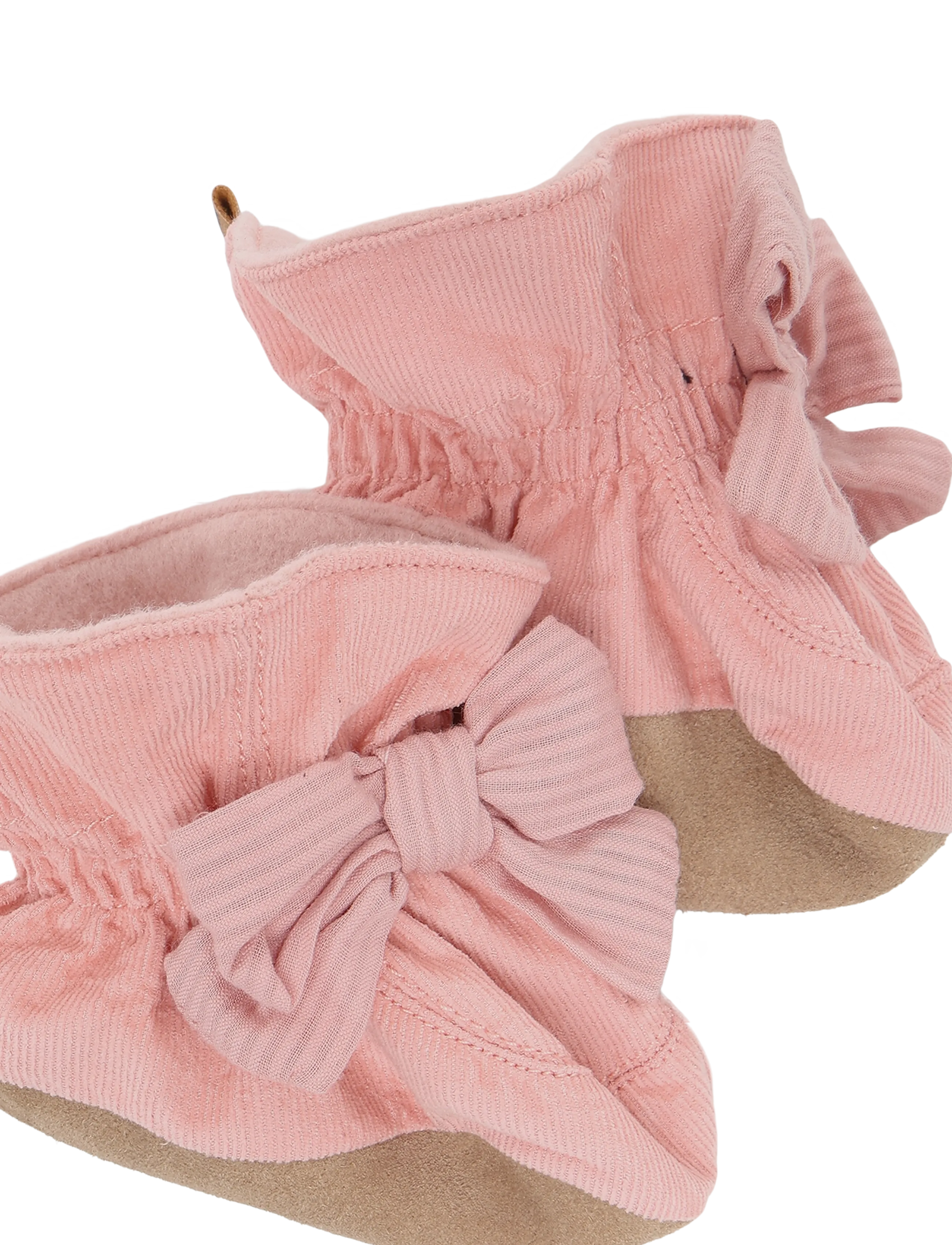 Melton - Bow textile slippers - rose dawn - 2