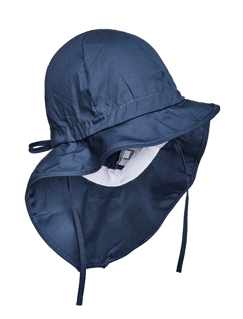 Melton - Poplin hat - neck shade - solhatte - teal sapphire - 0