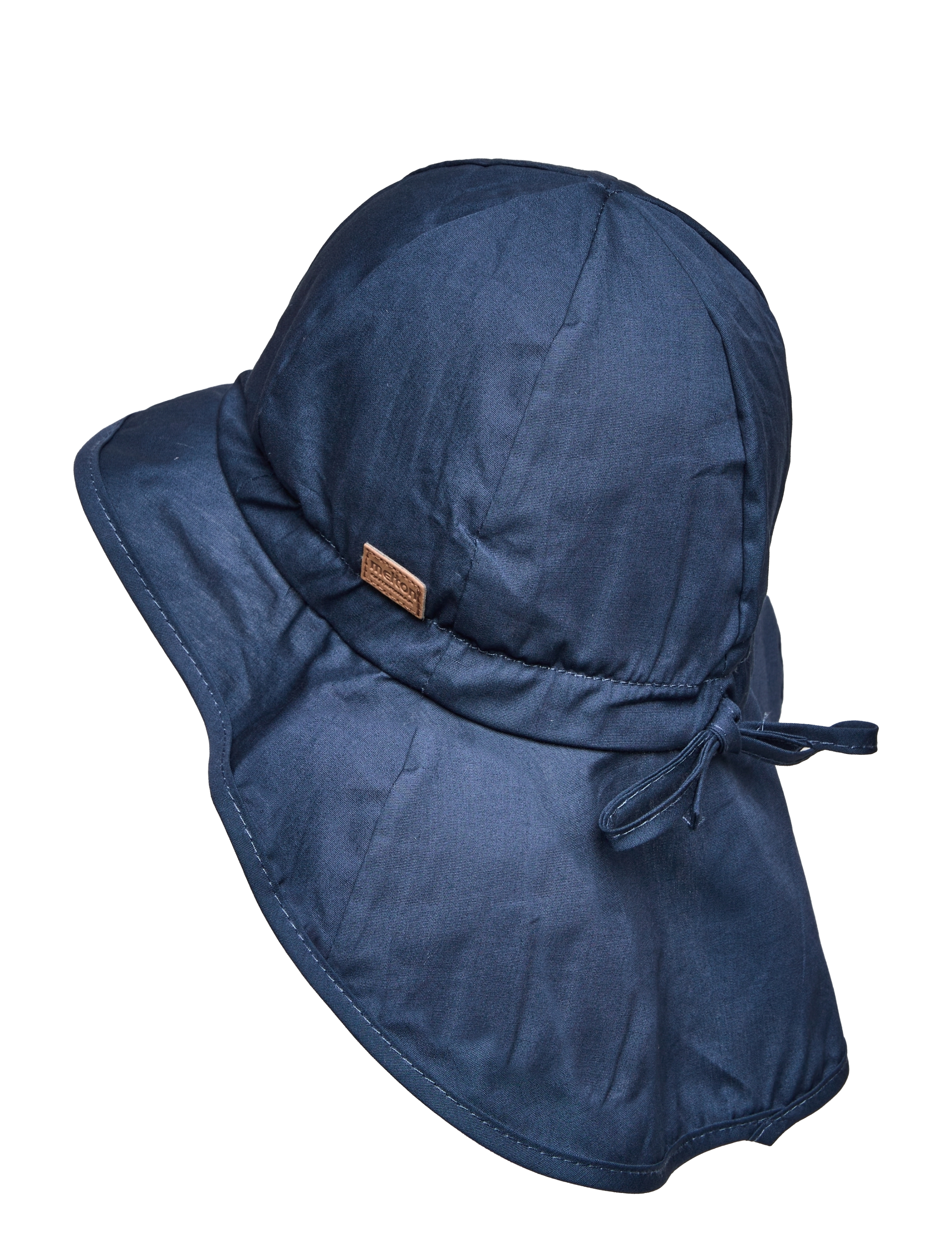 Melton - Poplin hat - neck shade - teal sapphire - 1