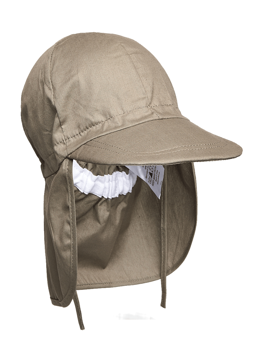 Melton - Cap w/neck - Solid colour - päikesemütsid - dark olive - 0