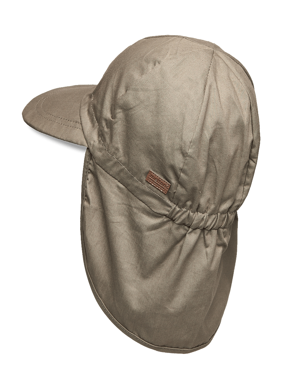 Melton - Cap w/neck - Solid colour - päikesemütsid - dark olive - 1