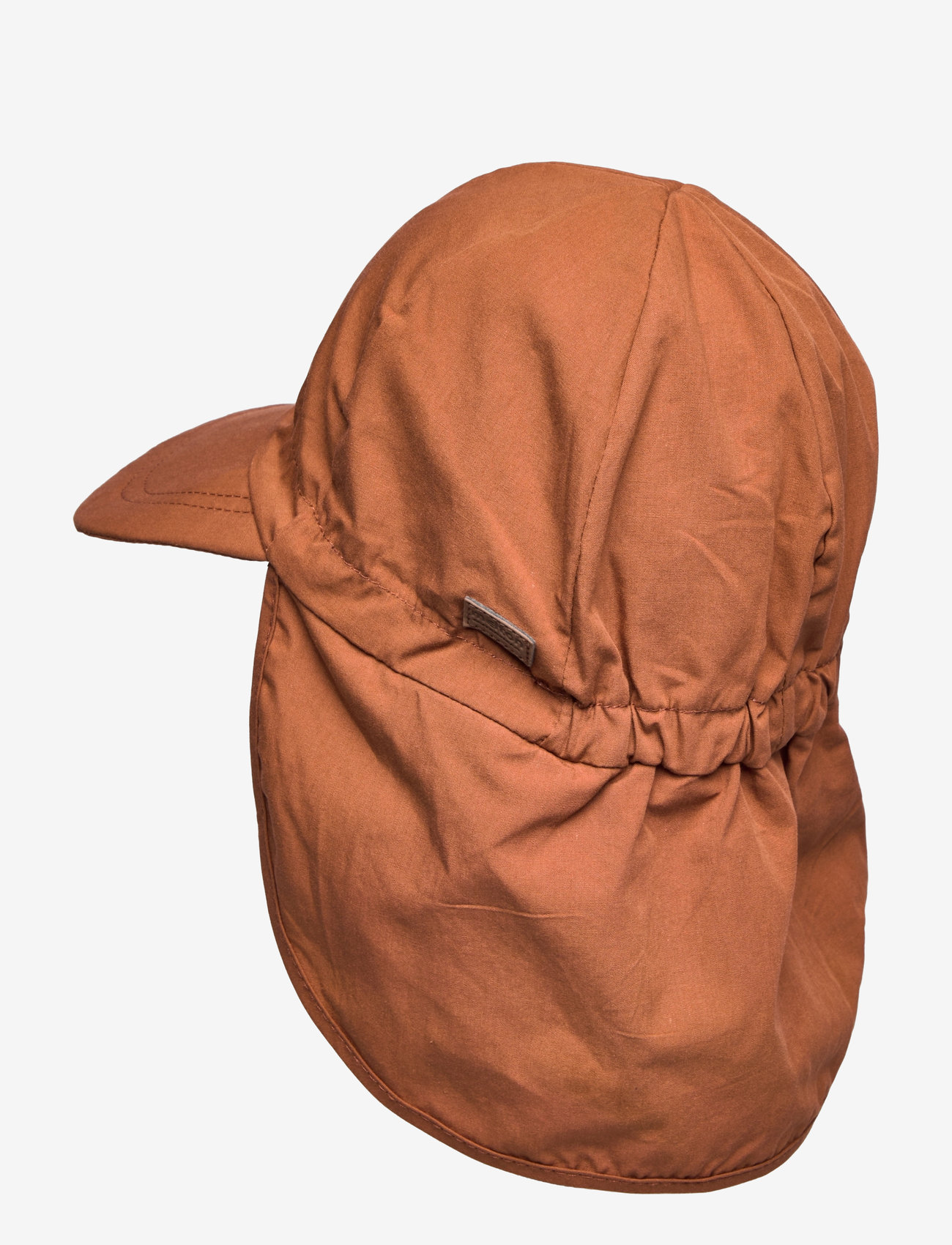 Melton - Cap w/neck - Solid colour - accessories - leather brown - 1