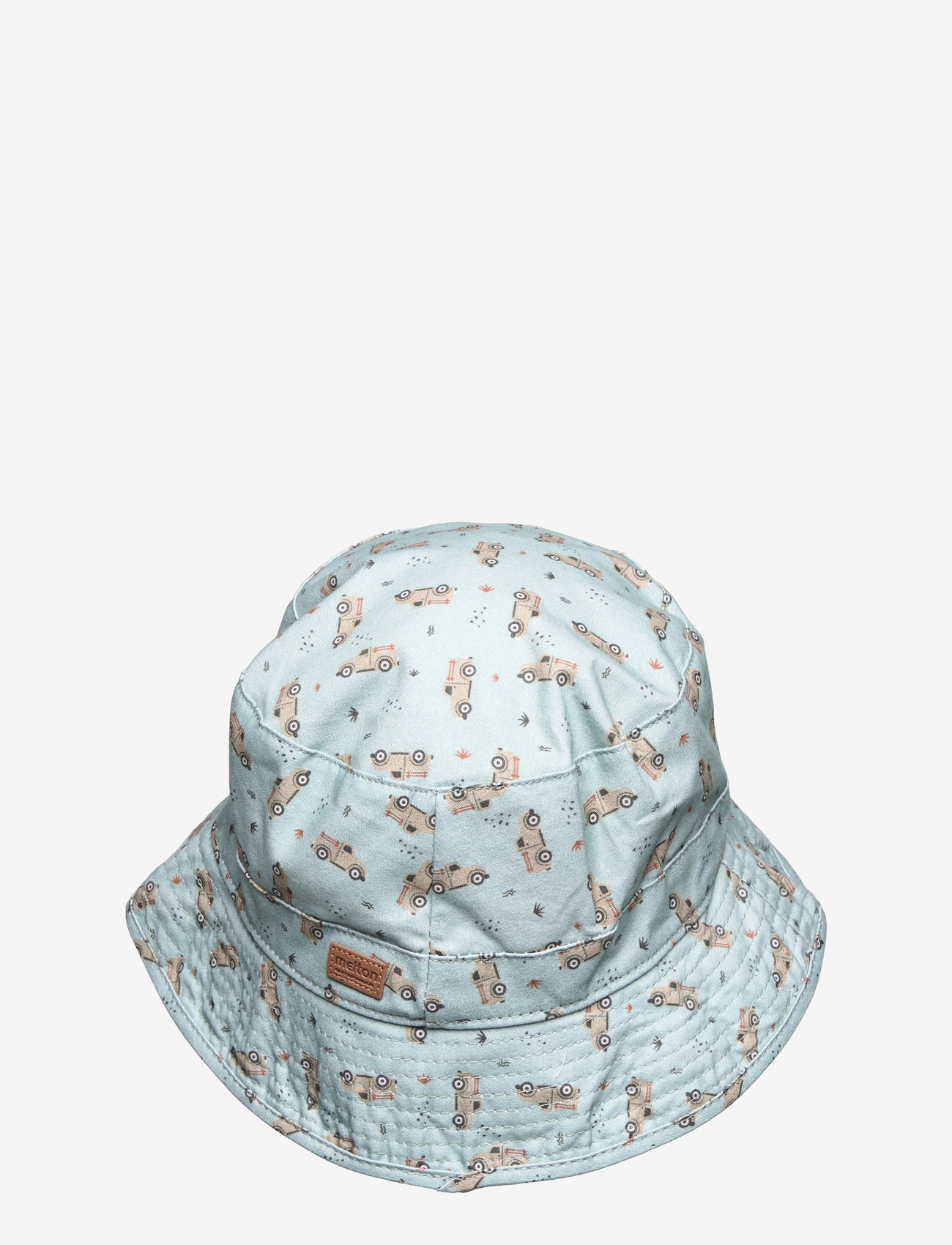 Melton - Bucket Hat w/print - talveaksessuaarid - blue surf - 1