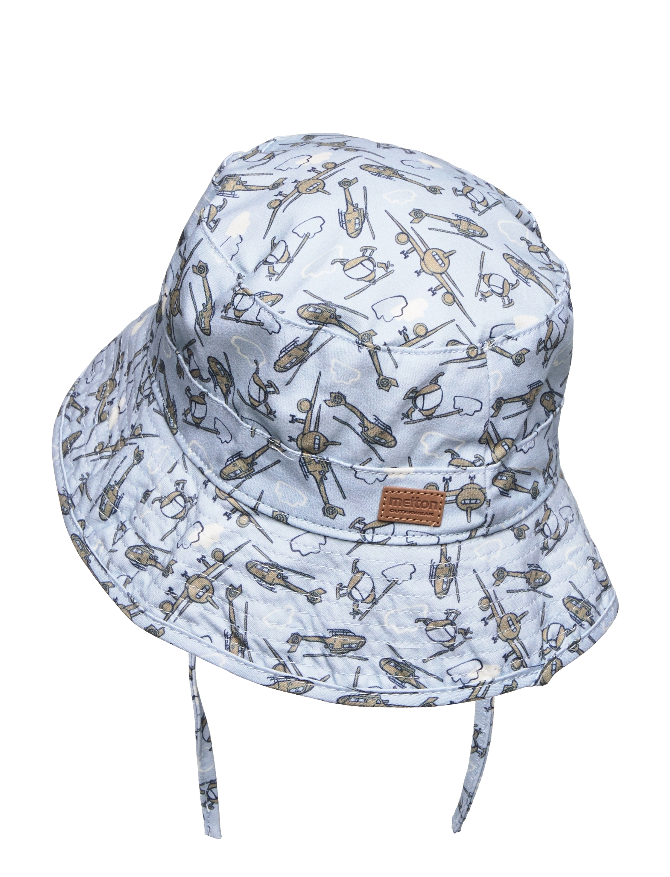 Melton - Bucket Hat w/print - winteraccessoires - dusty light blue - 1