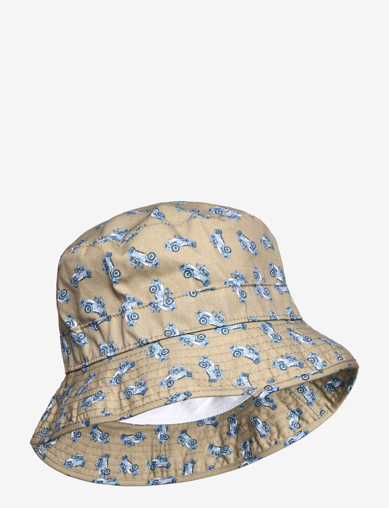 Melton - Bucket Hat w/print - vinter tilbehør - safari green - 0