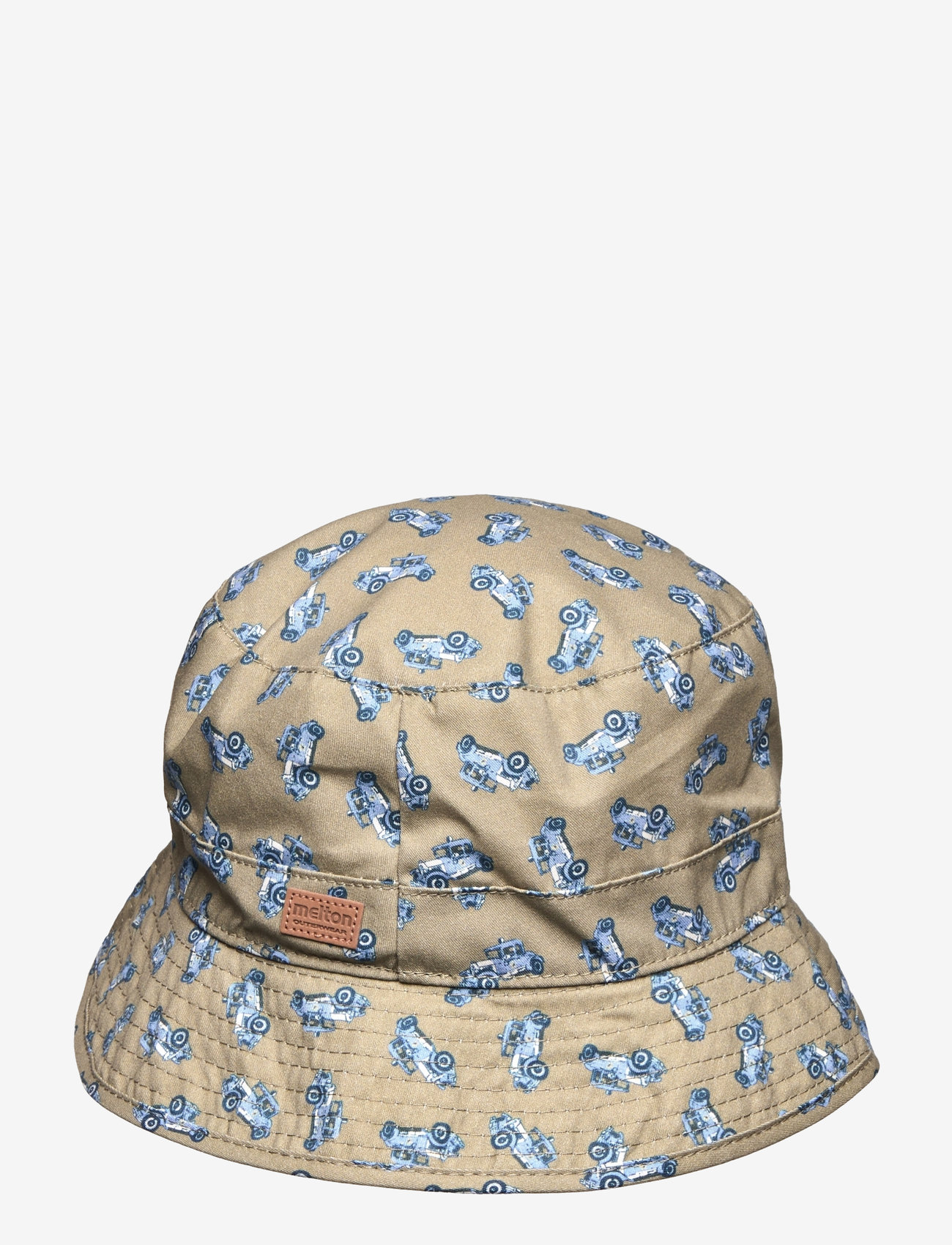 Melton - Bucket Hat w/print - vinter tilbehør - safari green - 1
