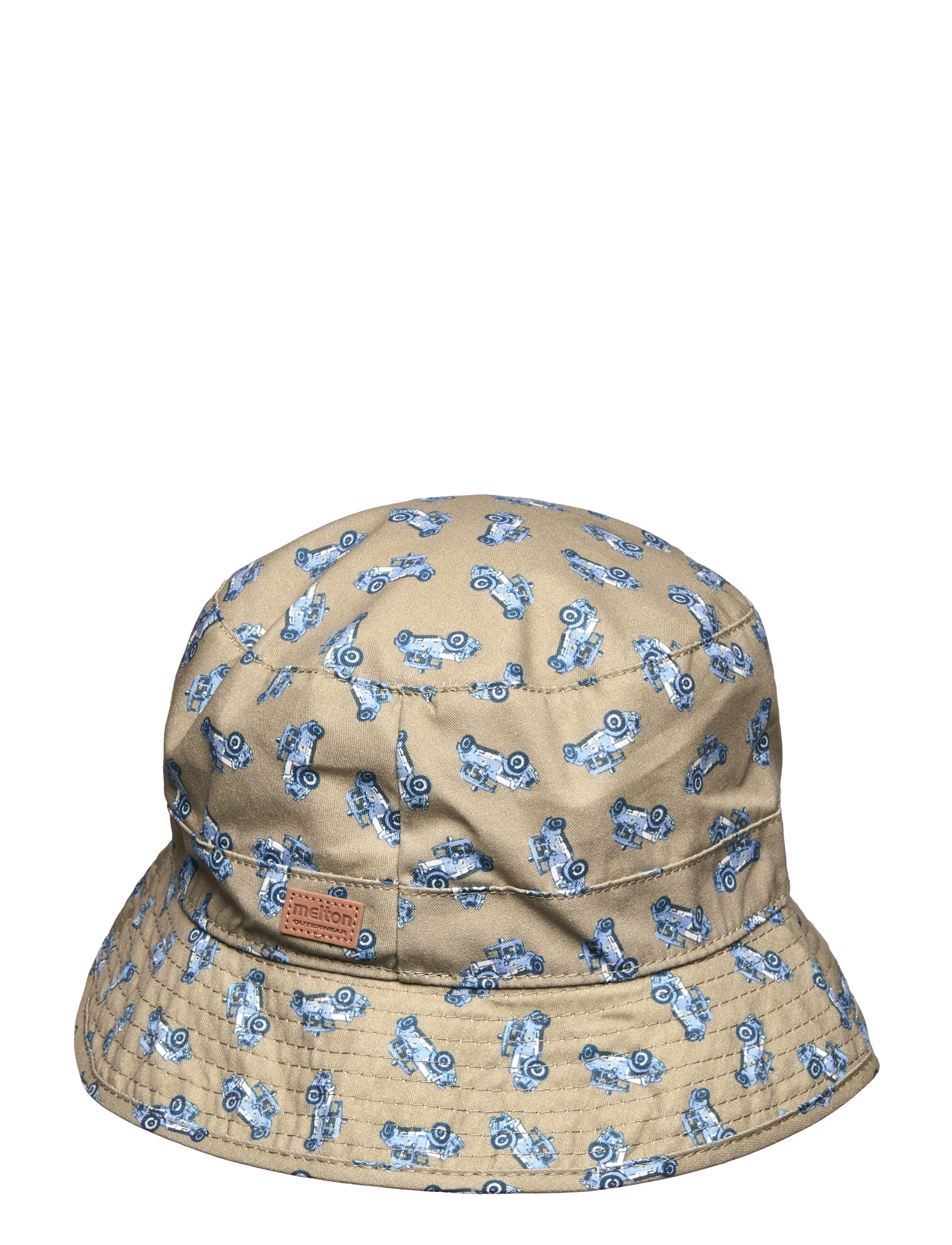 Melton - Bucket Hat w/print - accessories - safari green - 1