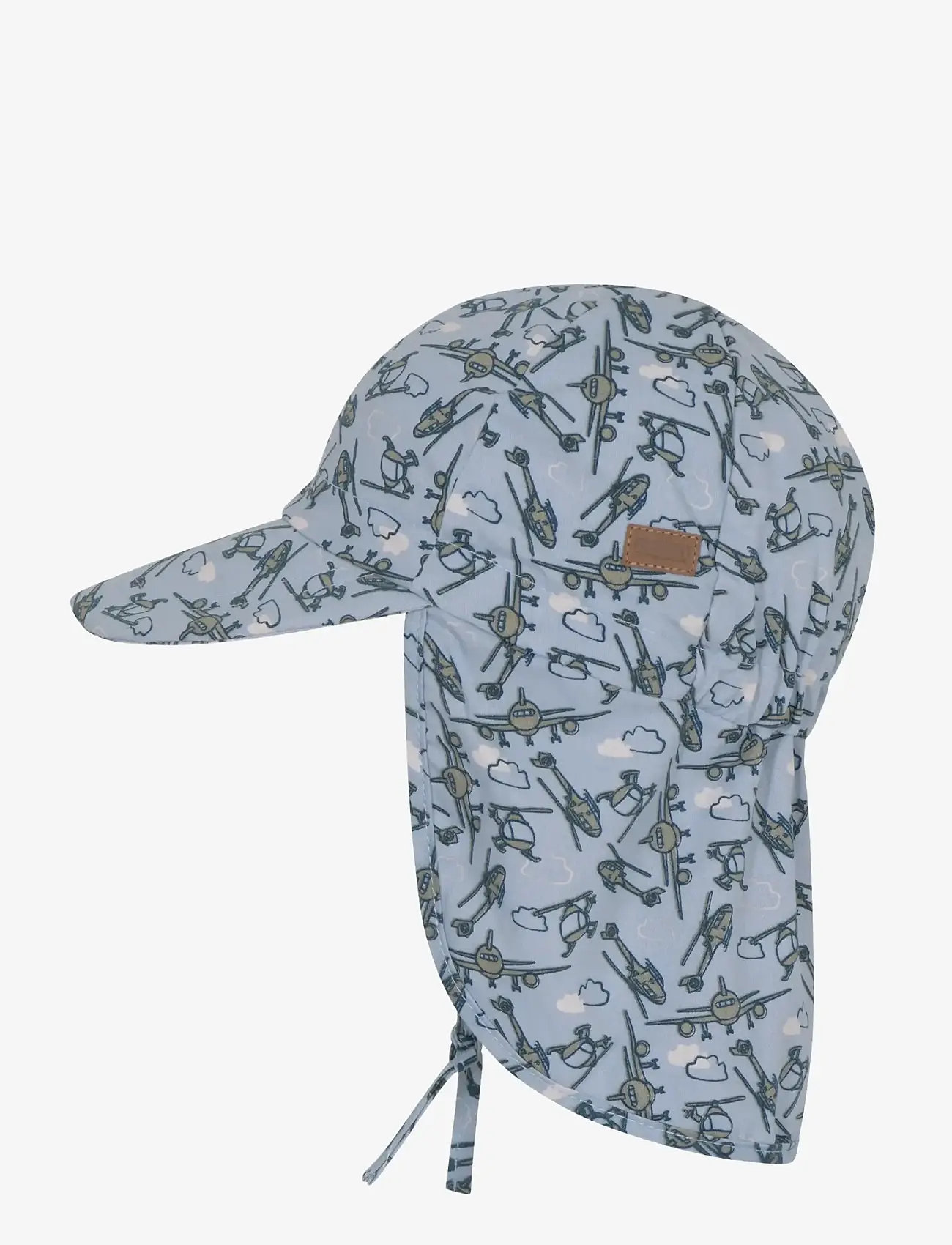 Melton - Cap w/neck & tie w/print - kapelusze przeciwsłoneczne - dusty light blue - 0