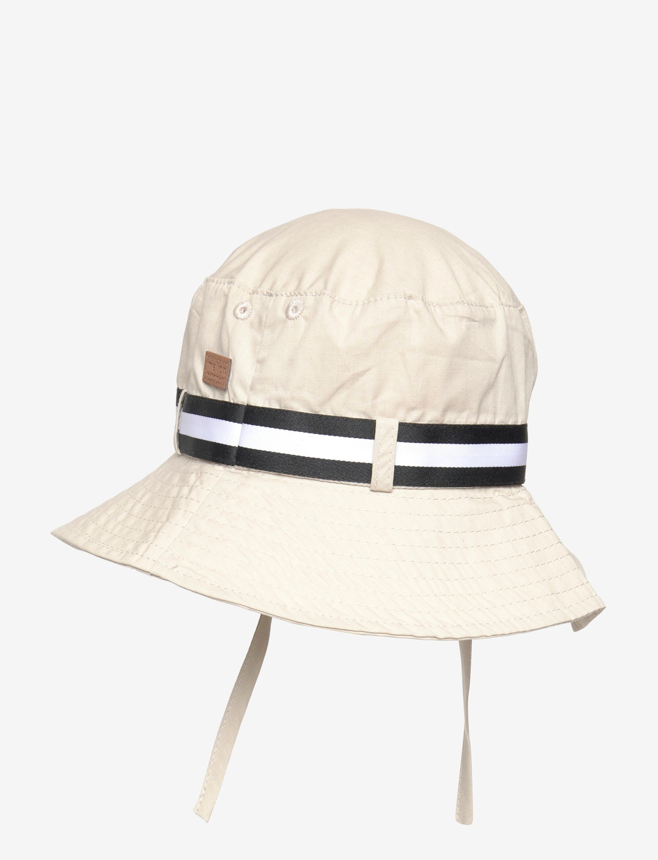 Melton - Cotton Fishermanshat w. Belt - talveaksessuaarid - chateau grey - 1