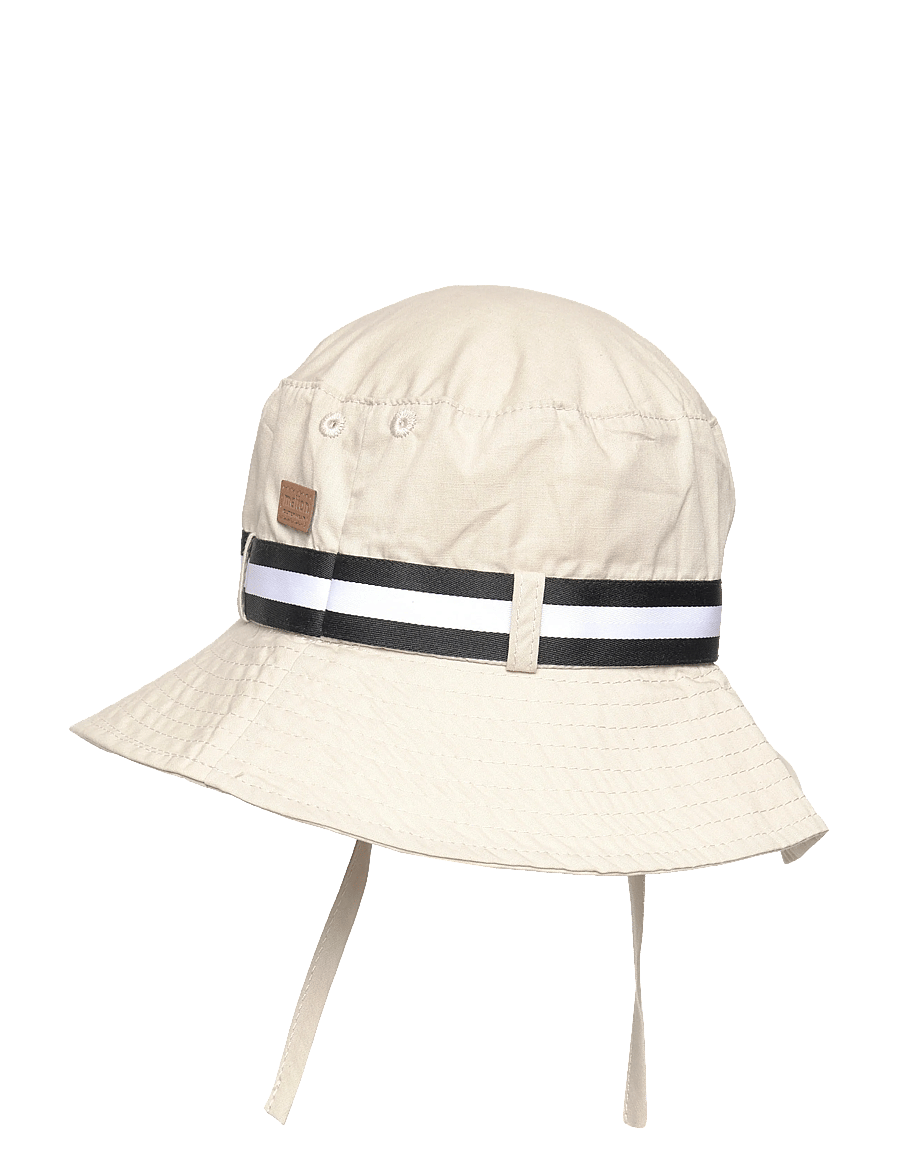 Melton - Cotton Fishermanshat w. Belt - winteraccessoires - chateau grey - 1