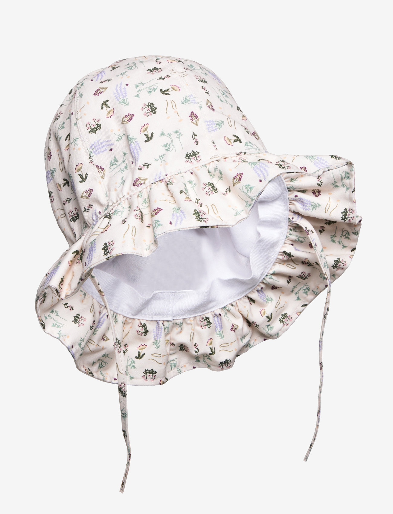 Melton - Bell Hat w/print - päikesemütsid - off white - 0